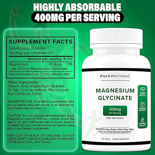 Miniatura 4 de DOCTOR'S INC. - Glicinato de magnesio 200mg 120ct