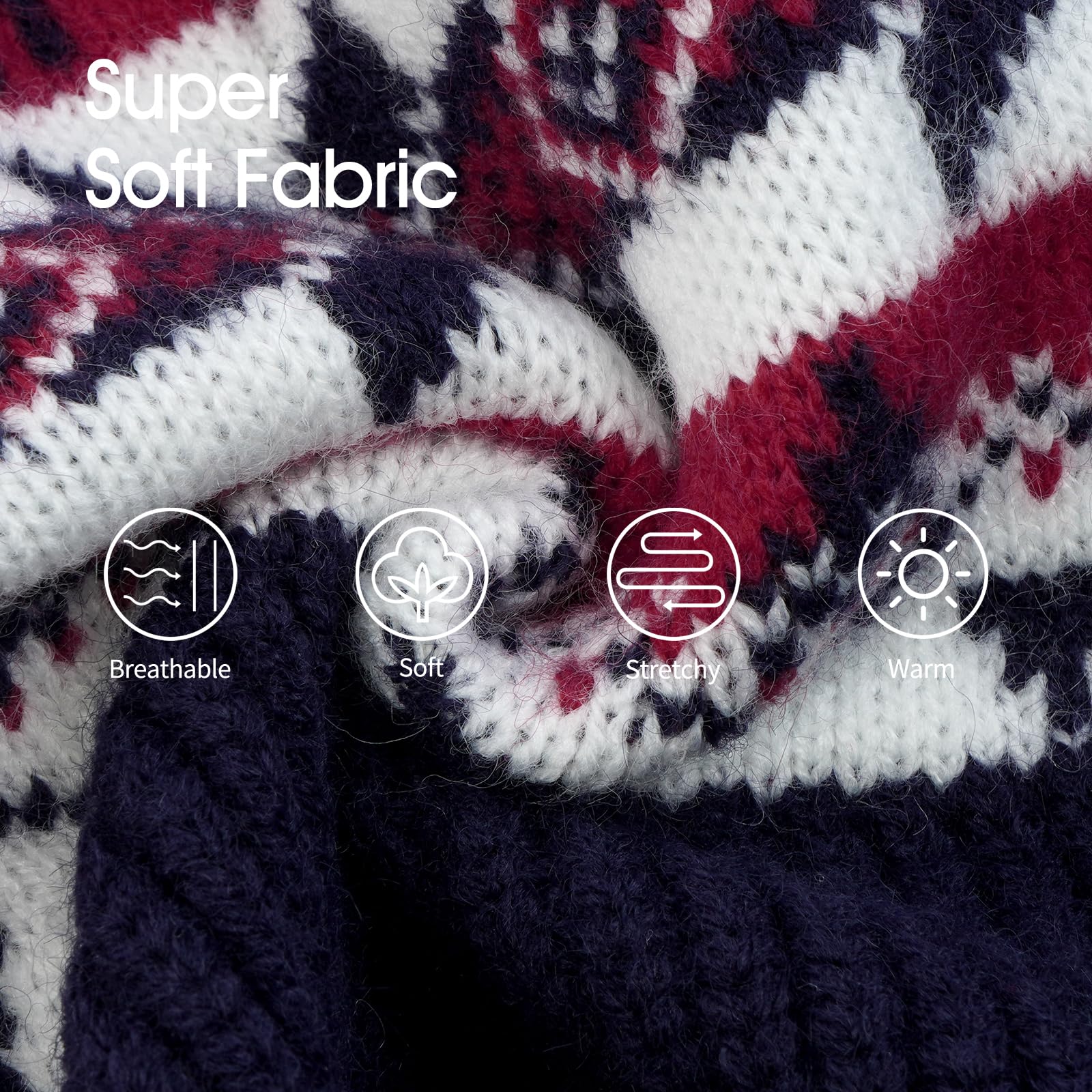 IECOii Maglione per Cani di Taglia Media e Piccola, Taglia M