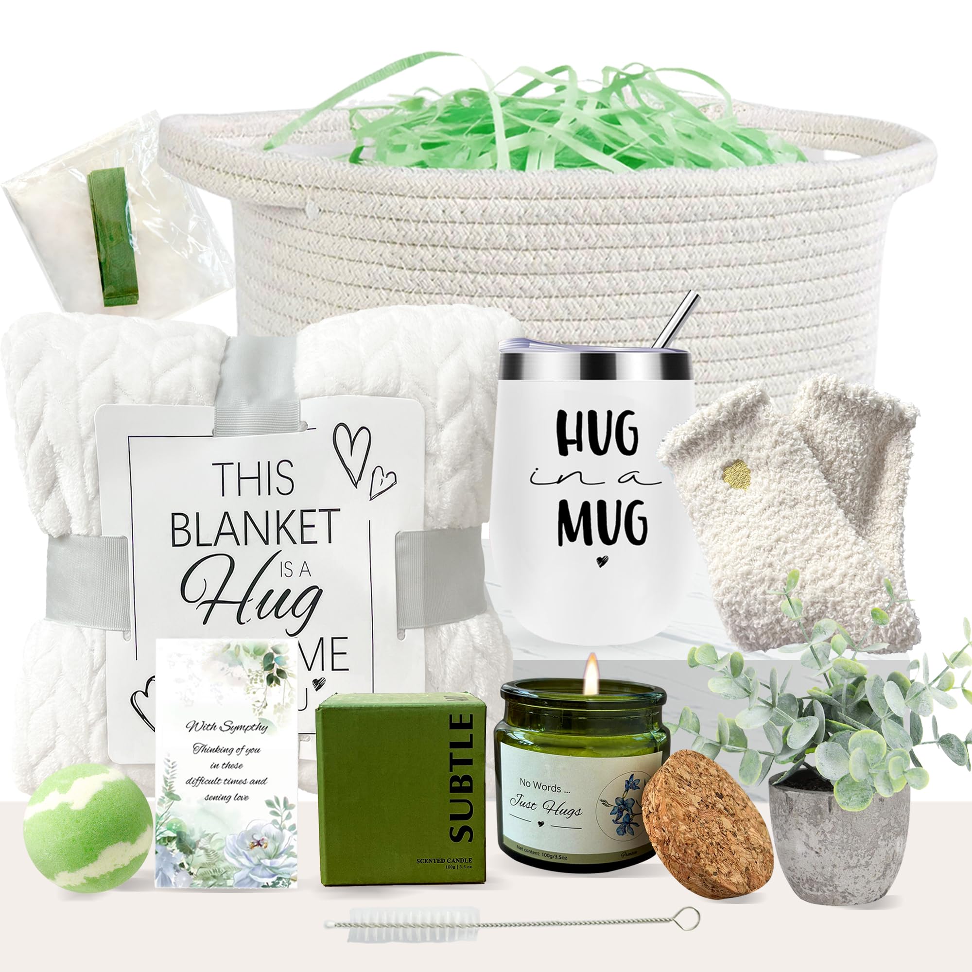 Sympathy Gift Baskets Bereavement Gift Ideas Care Package for Women Miscarriage Gifts for Mothers Condolences Gift Basket for Loss Sympathy Gifts for