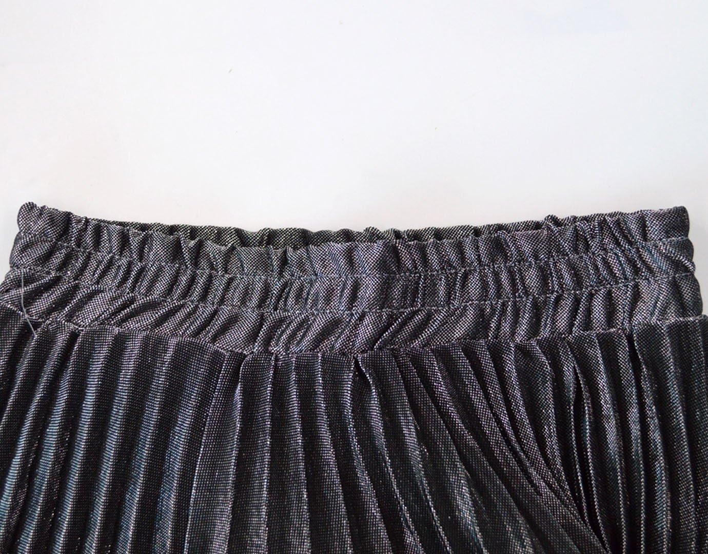 CLARA Women High Waist Mesh Maxi Skirt See-Through Beach Long Tulle Skirt Bodysuit Cover-Up (00300Silver(L)) - Image 6