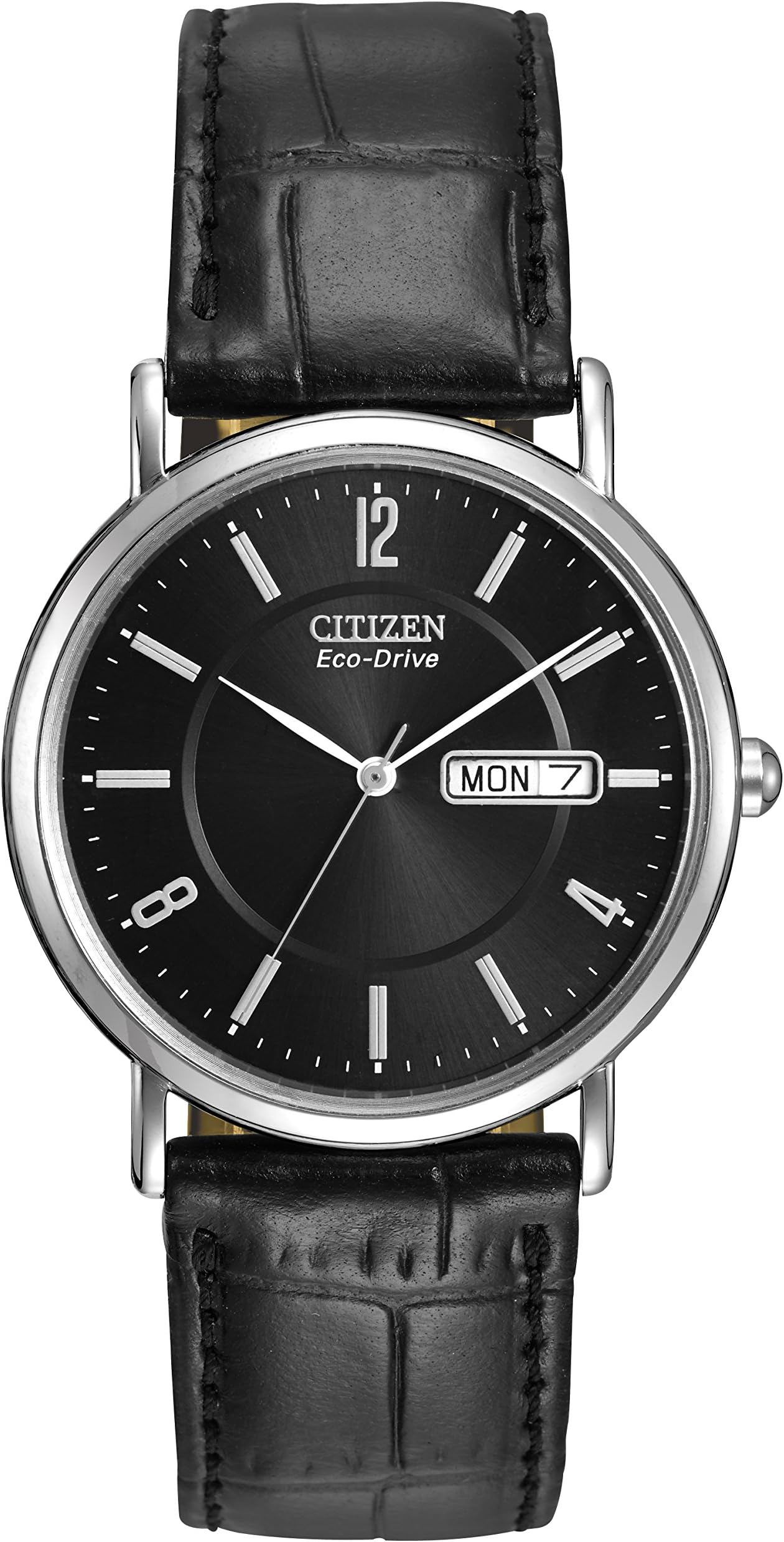 Watches BM8240-03E Eco-Drive Leather Watch