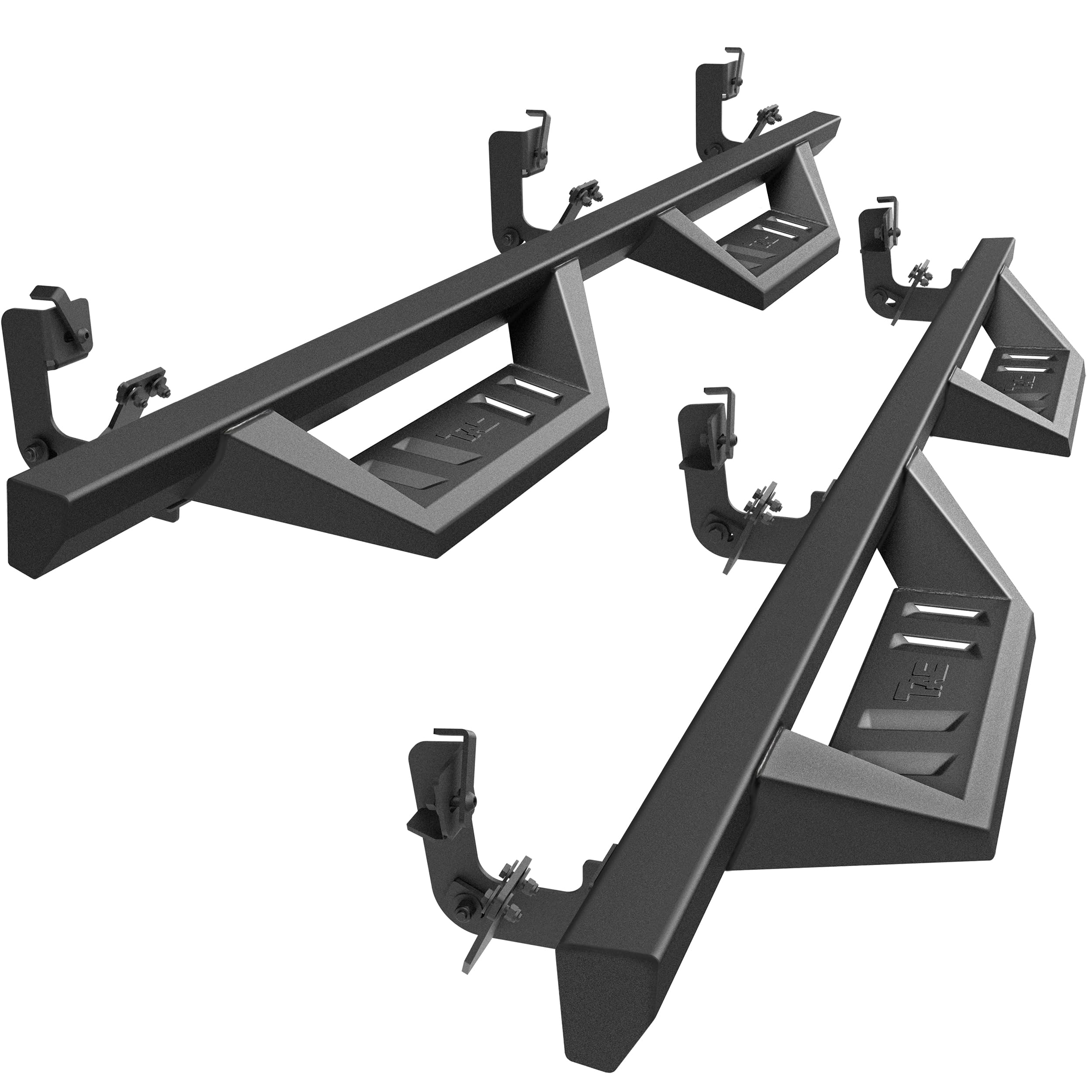 TAC Sidewinder Running Boards Fit 2009-2018 Ram1500 Quad Cab| 2019-2024 Ram1500 Classic 4” Drop Side Step Nerf Bar Rocker Slider Pickup Truck Exterior Accessories 2pcs