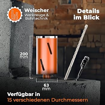 SDS Plus Boor 20 mm - lengte 20x260 mm (ideaal voor boren in beton