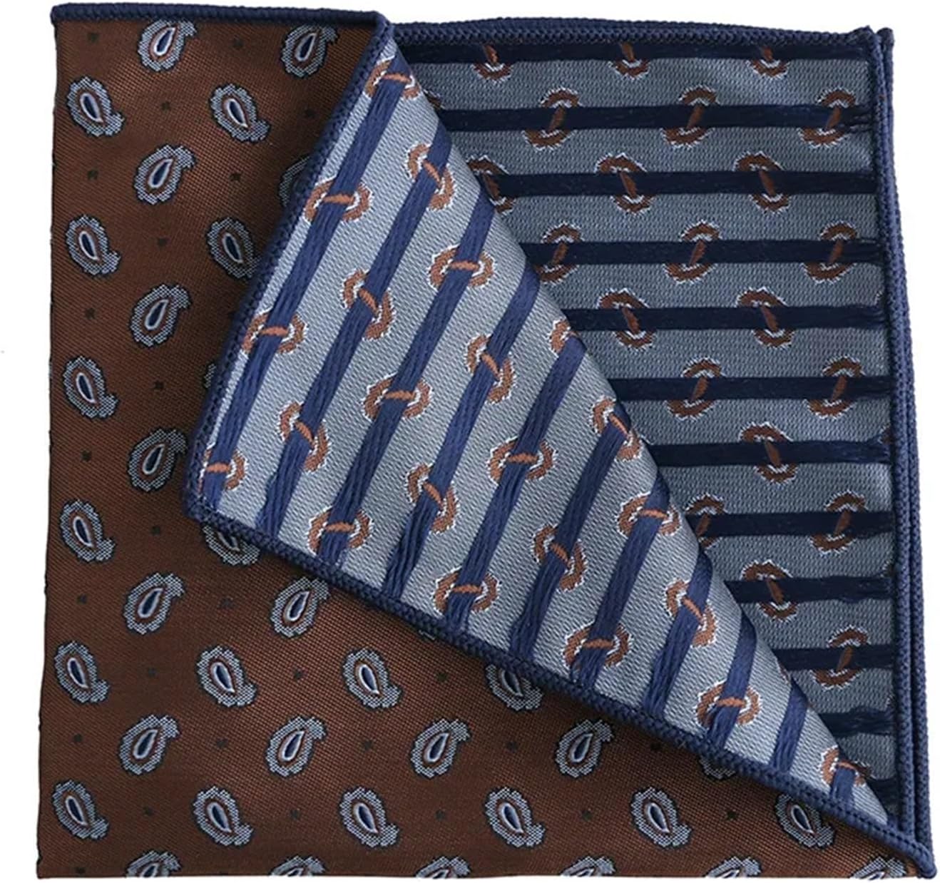 Pocket Squares For Men 3Pcs Pocket Square Silk Jacquard Woven Fashion Men Suit Pocket Wedding Business Party Suit Set Handker(FJ077)