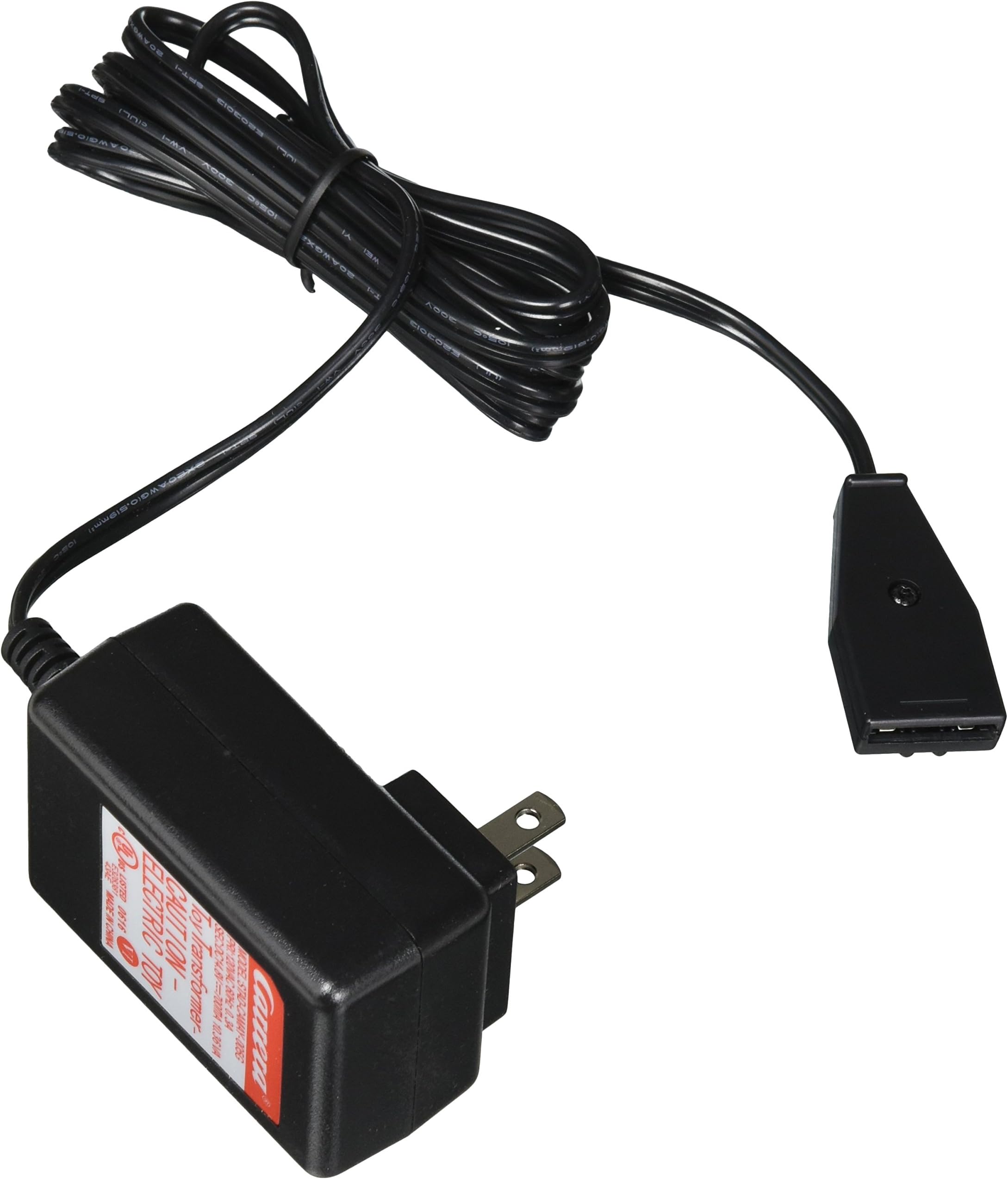 Carrera 61537 add on/Replacement Electric Transformer Plug Upgrade Accessory Compatible with GO Electric and Battery 1:43 Scale Slot Car Sets