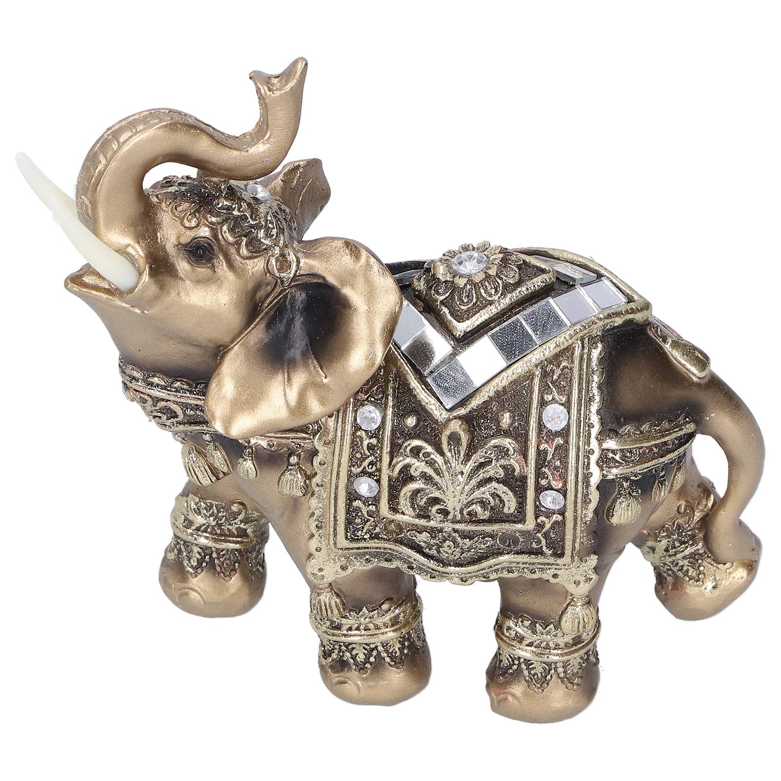 タイ製 金の象の装飾品 新品 タイ製 金の象の装飾