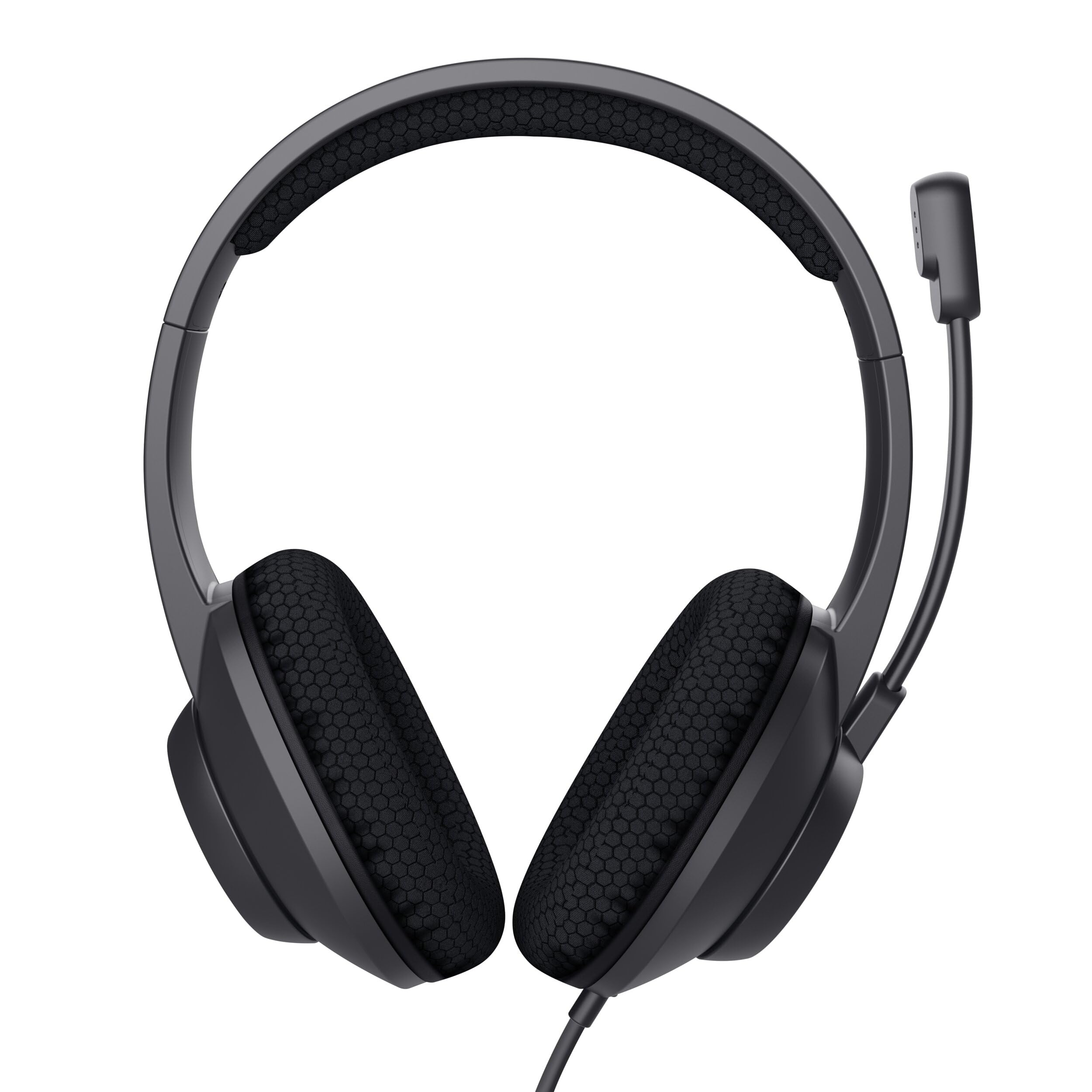 Trust Ayda Max USB Cuffie con Microfono ENC Cancellazione del Rumore, Auricolari con Filo 1,80 m, Mic Noise Cancelling, 85% Plastica Riciclata, Headphones Over-Ear Cablato per PC Laptop Mac, Nero