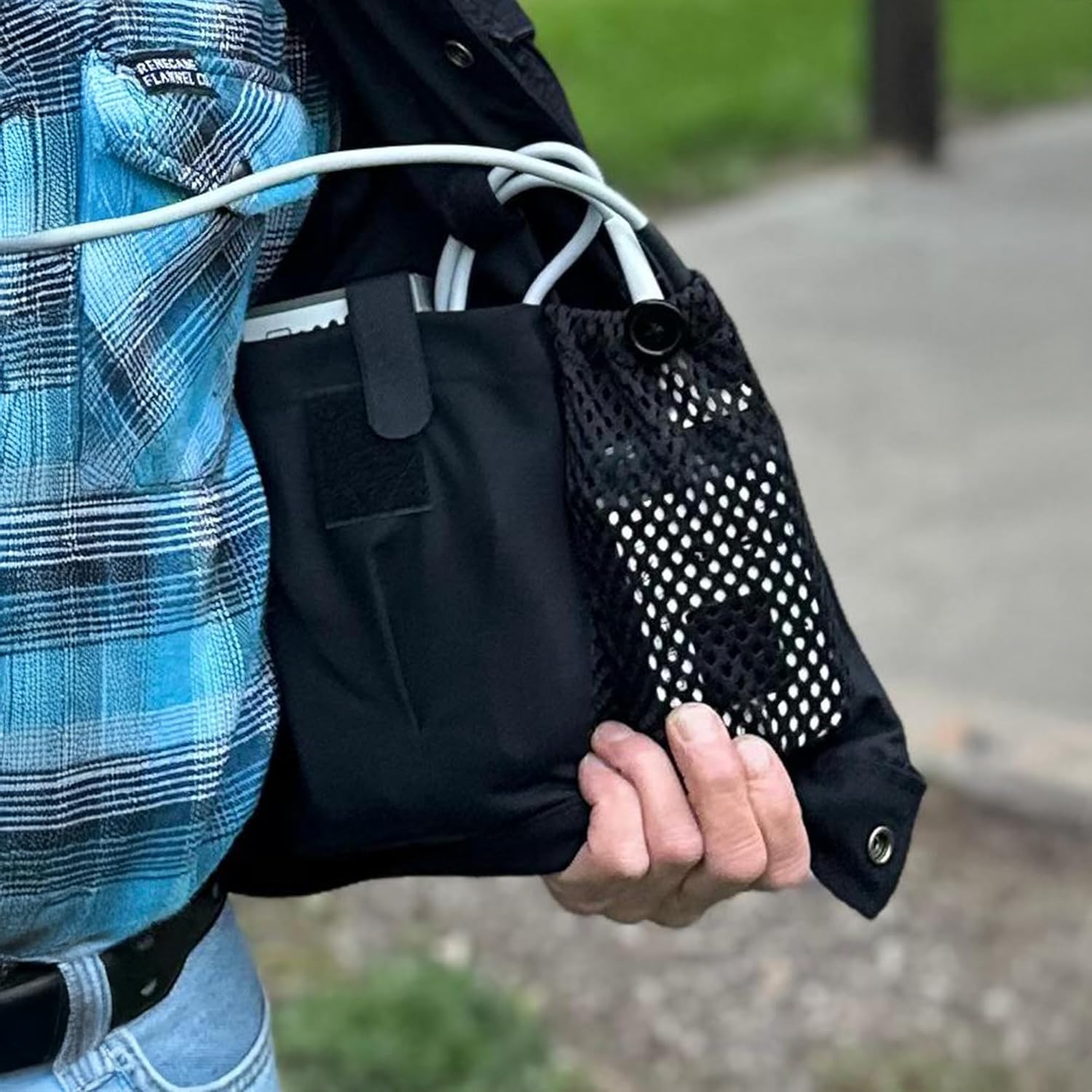 Men’s Heartmate 3 LVAD Shirt – Ultrathin Spandex Mesh Fabric Designed for Comfort & Safety - Image 2