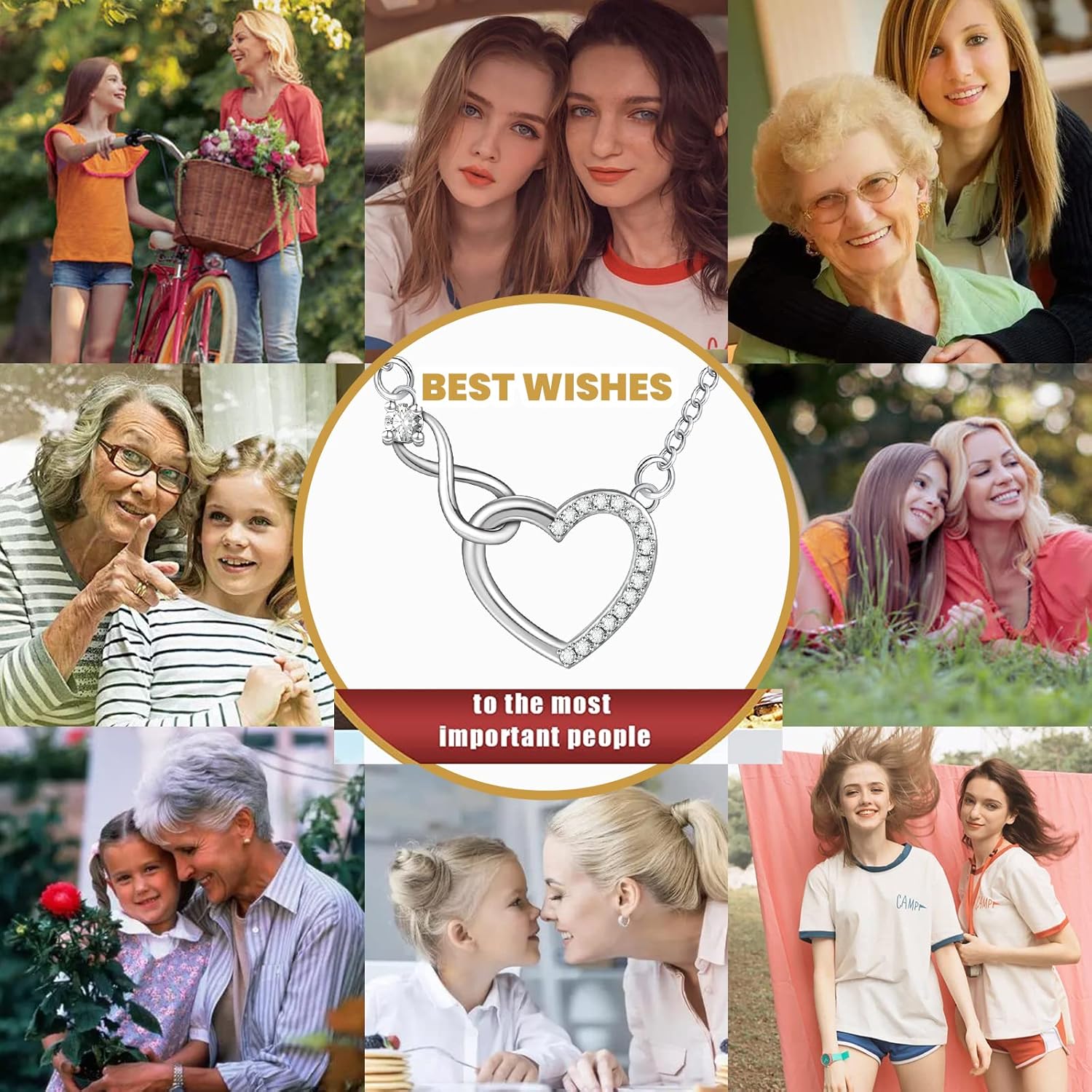 Niece Gifts from Auntie - Aunt Gifts from Niece - Aunt Niece Necklace for Birthday Christmas Graduation Wedding With Nice Message Card and Box - Image 7