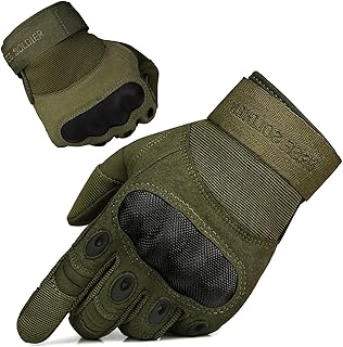 FREE SOLDIER Outdoor Gloves Men's Tactical Training Motorcycle Gloves Climbing Tactical Gloves Half Finger Full Finger Gloves Applies to Cycling Airsoft Military Paintball