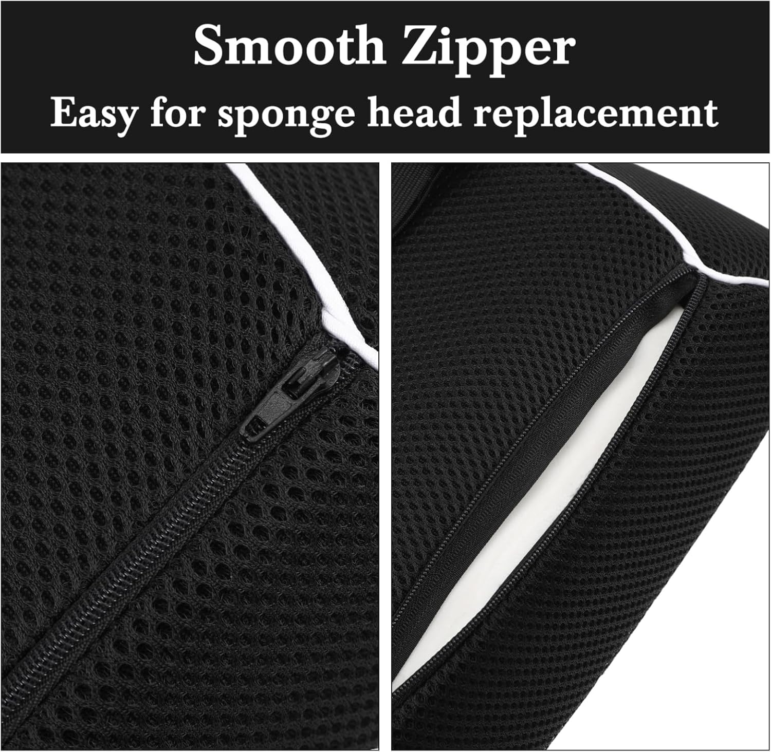 DECHOUS Ergonomic Lumbar Pillow for Car Back Support for Chair Mesh Back Support Pillow