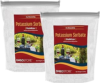 Potassium Sorbate Stabilizer for Wine Making | Powder 5 lb. Food-Grade Preservative for Longer Freshness and Extended Life Cycle