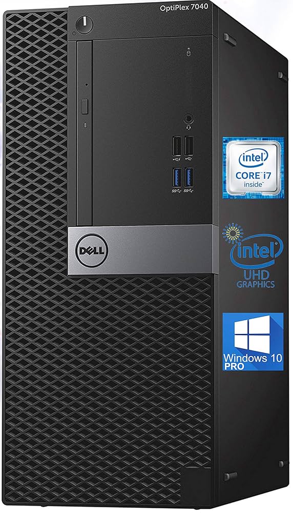 ミニPC DELL Optiplex 7040 Micro i3 6100 Dell Optiplex 7040 Micro MIni PC i7-6700T 16GB DDR4 256GB