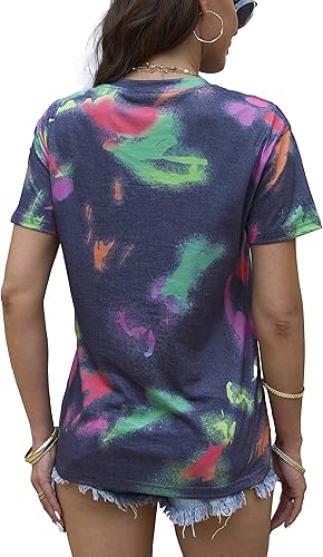 Miniatura 3 de Camisa de los años 80 Baby 90s Made Me para mujer, estilo vintage, teñido anudado, camisas casuales retro de los 80 para nostalgia