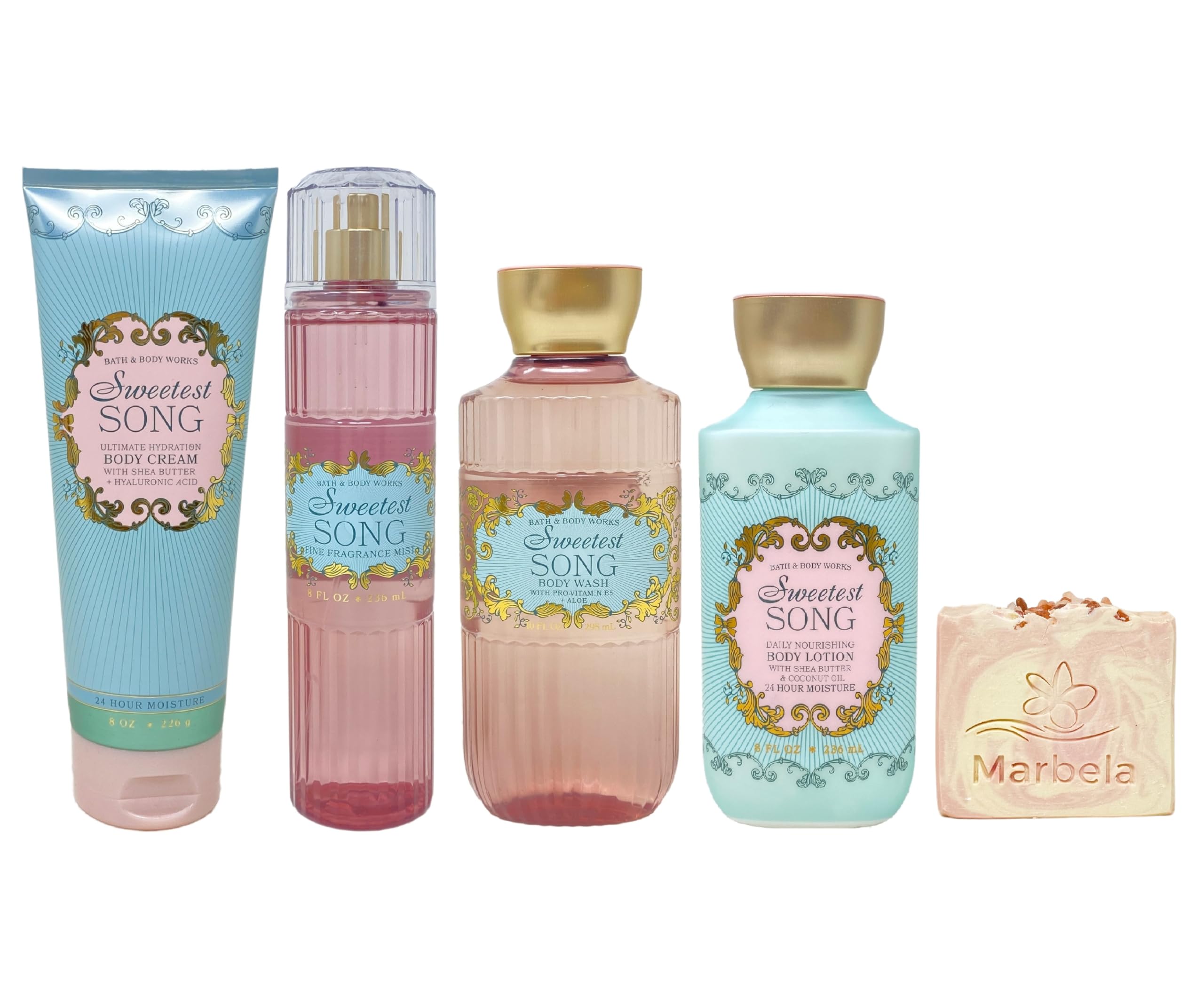 値下げ♪ バスアンドボディワークスsweetest song 7点セット Amazon.com : Bath & Body Works Sweetest Song Deluxe Gift Set