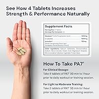 Vista 3 de HPN PA (7) Constructor muscular de ácido fosfatídico Top Natural Muscle Builder - Boost mTOR Construye masa y fuerza a partir de tu entrenamiento