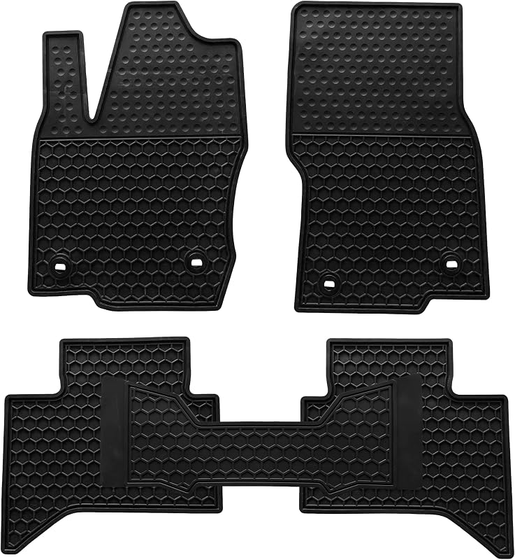 Forro de porta-malas sob medida em borracha preta para Lexus GX550 e Toyota Land Cruiser Prado 250 LC250 2024–2026