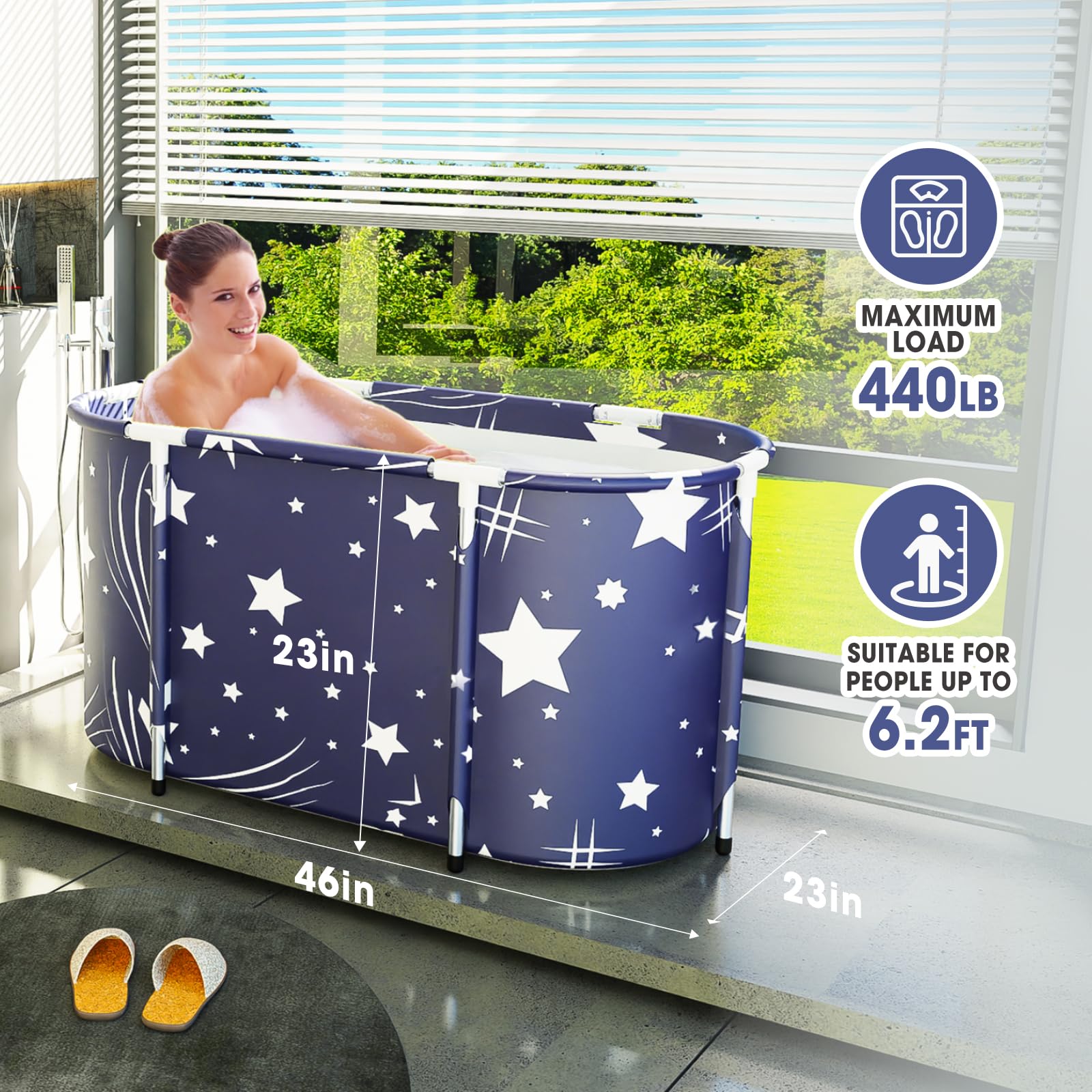 匿名配送　COREFIT Bath Combo XICIKIN Ice Bath Tub 129 Gallon Cold Plunge Tub Portable