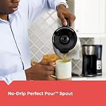 BLACK+DECKER 12 Cup Thermal Programmable Coffee Maker with Brew Strength and VORTEX Technology, Black/Steel, CM2046S