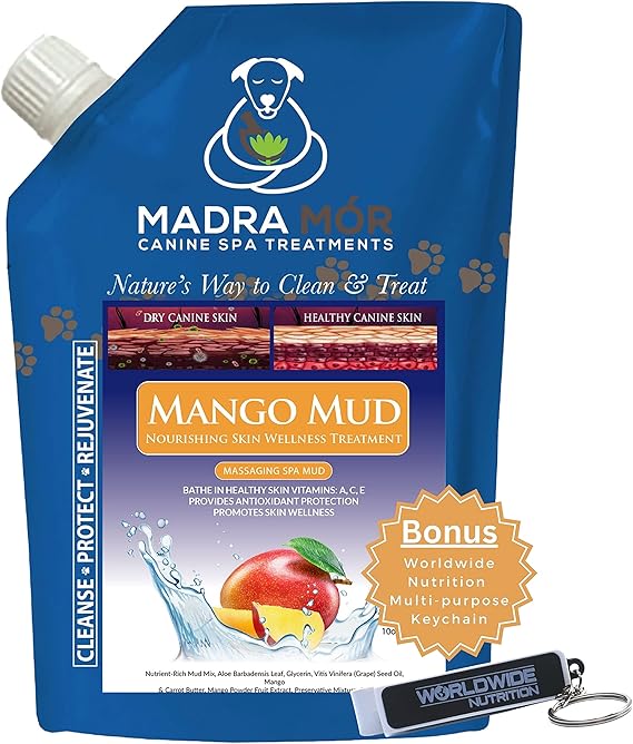 Madra Mor Mango Mud Dog Wash Spa Mud Dog Essentials Dog