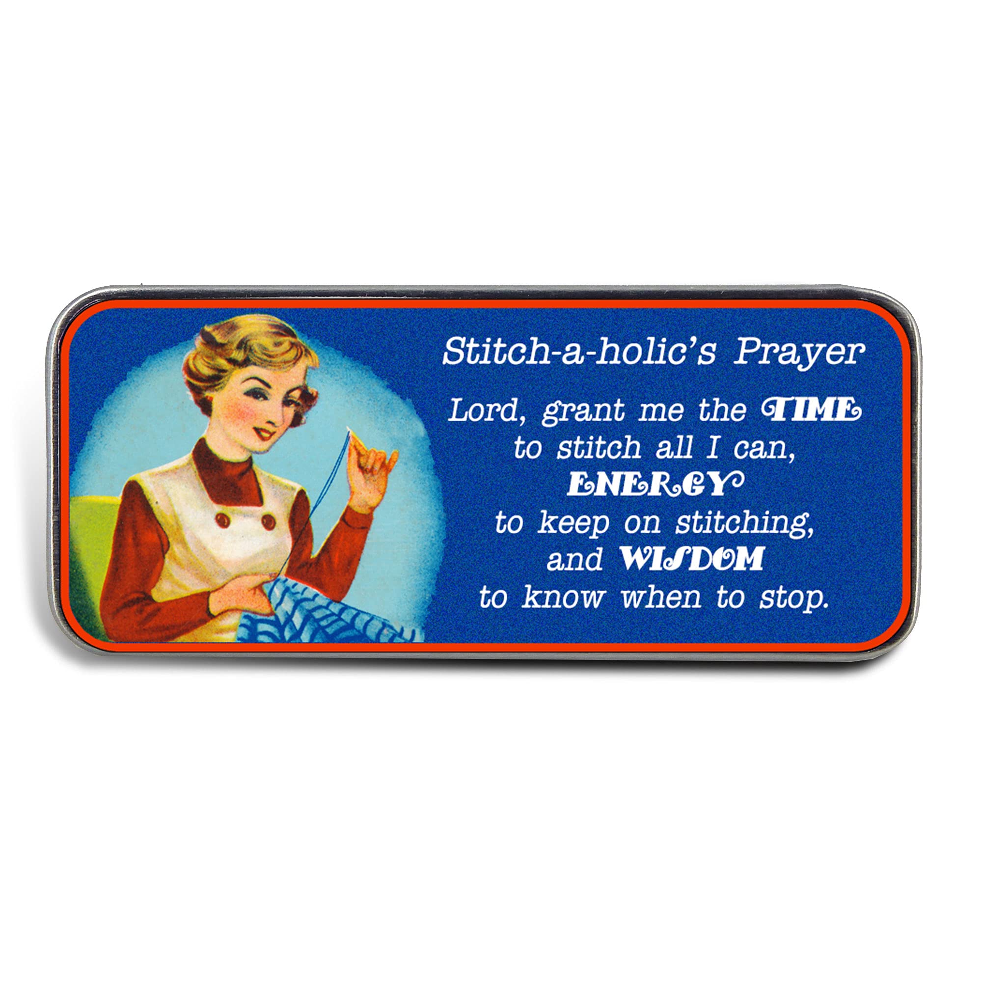 Magnetic Sewing Needle Case Stitch-a-holic's Prayer ...