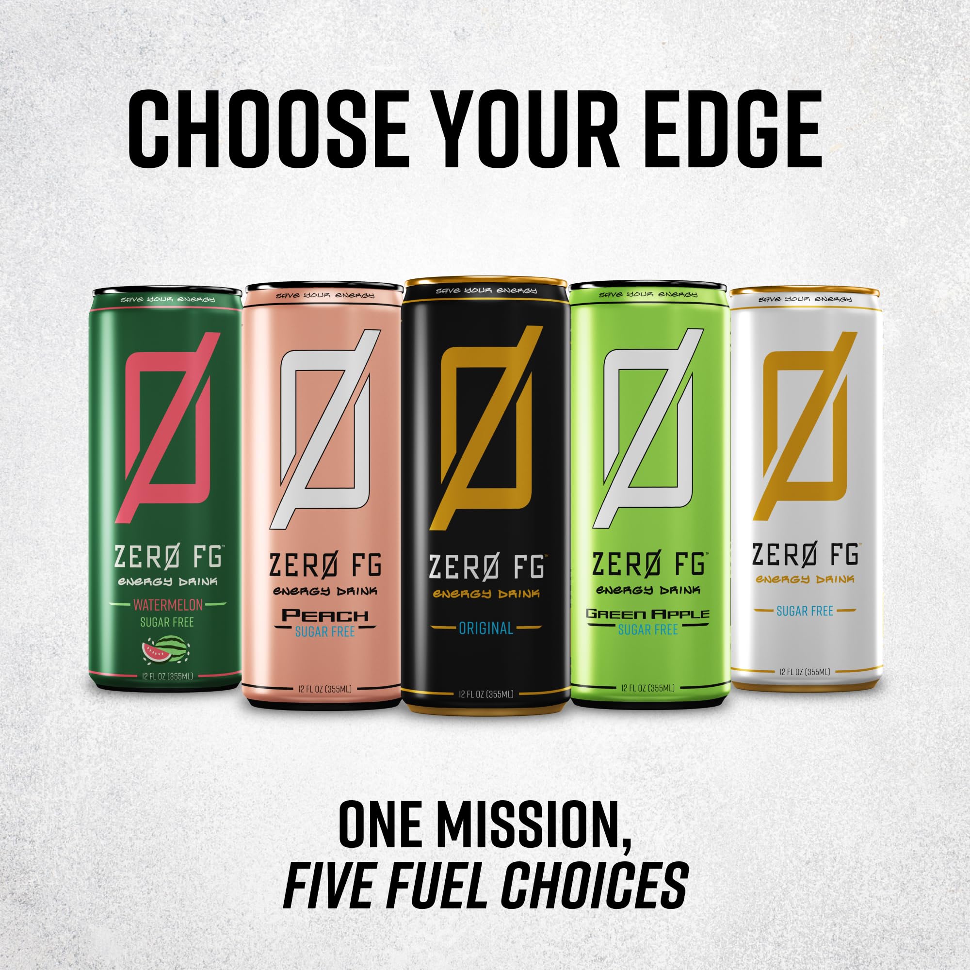 Amazon.com : ZERO FG Original Energy Drink, Bold Citrus Berry