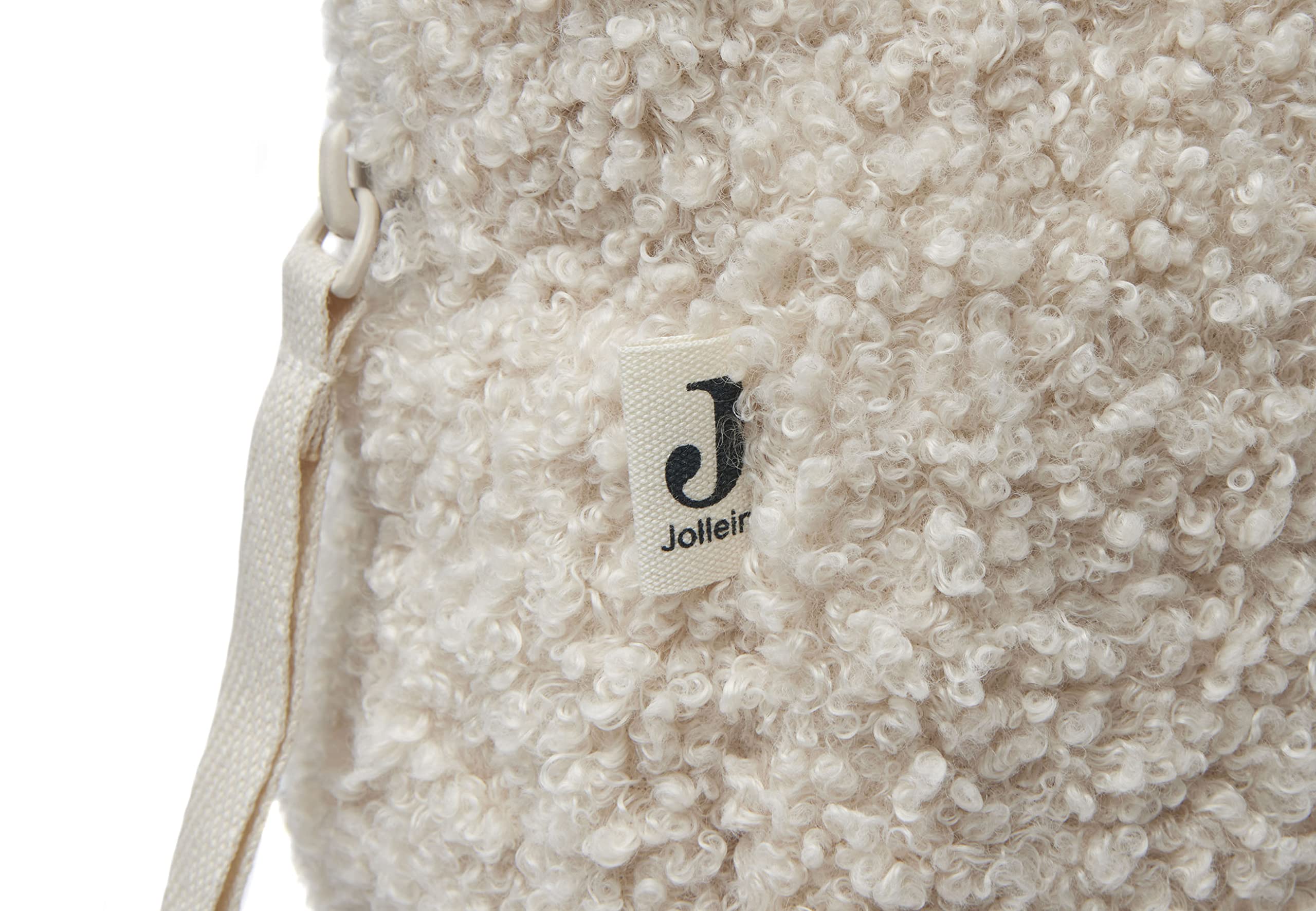 Jollein 053-577-66060 Trousse de Toilette pour Les déplacements Boucle/nœud Ivoire, Ivoire, Boucle Sac à Couches/Trousse de Maquillage/Organiseur