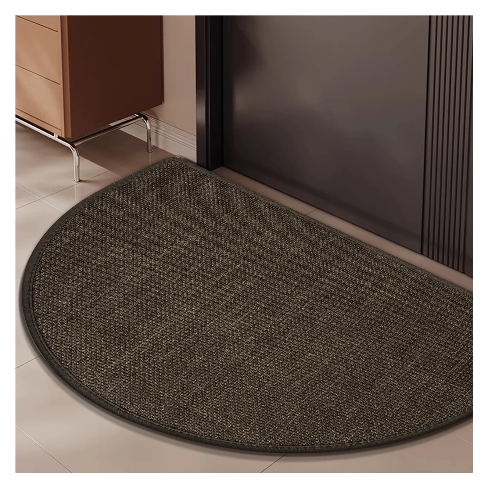 Alfombra de lino trenzado con diseño textil elegante y duradero FQ4473-SD