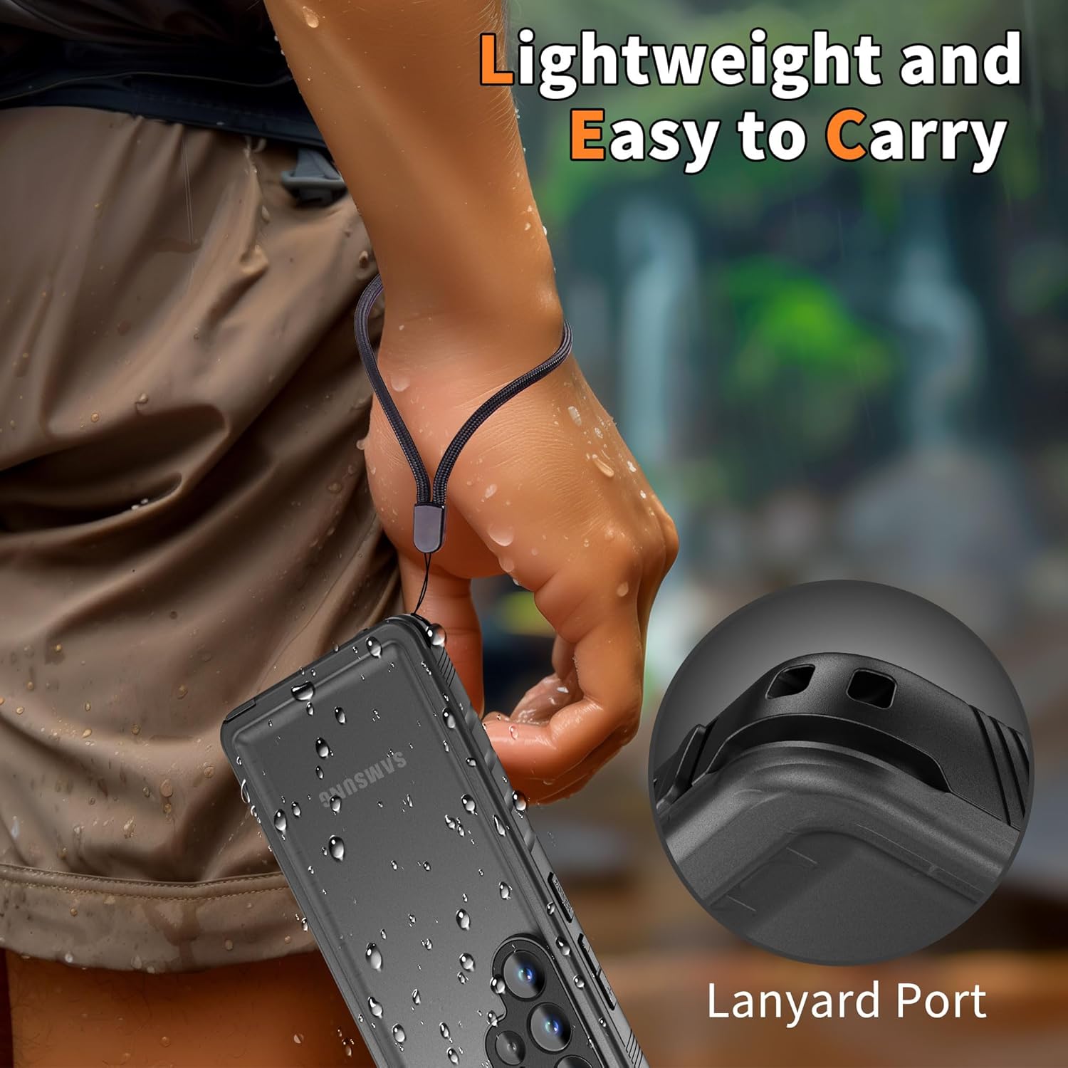 Cozycase for Samsung Galaxy S25 Ultra Waterproof Case - 360 Heavy Duty Full Body Protection/Shockproof/Dustproof/Double/Front and Back/IP68/S 25 Ultra Protective Case with Screen/Camera Protector Slim - Image 8