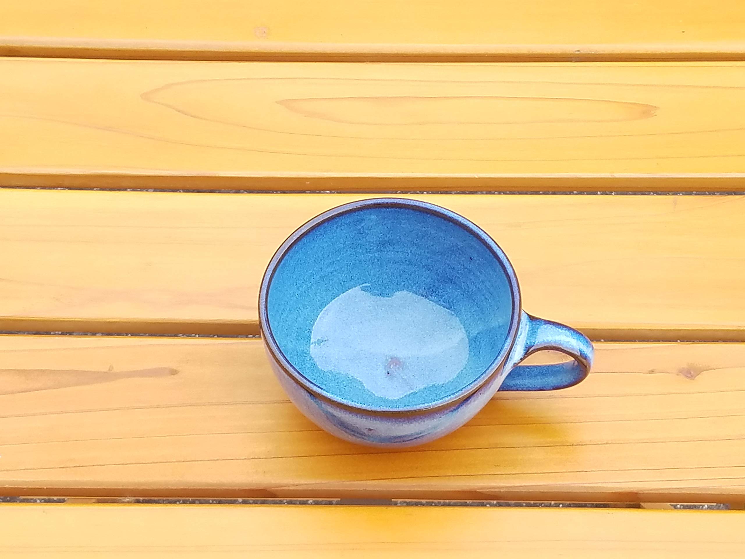 Amazon | 布志名焼 雲善窯 スープカップ（コバルトブルー） | 布志名焼