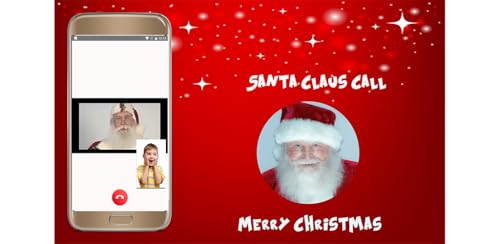 Incoming Live Video Call From Santa Claus Christmas 2023