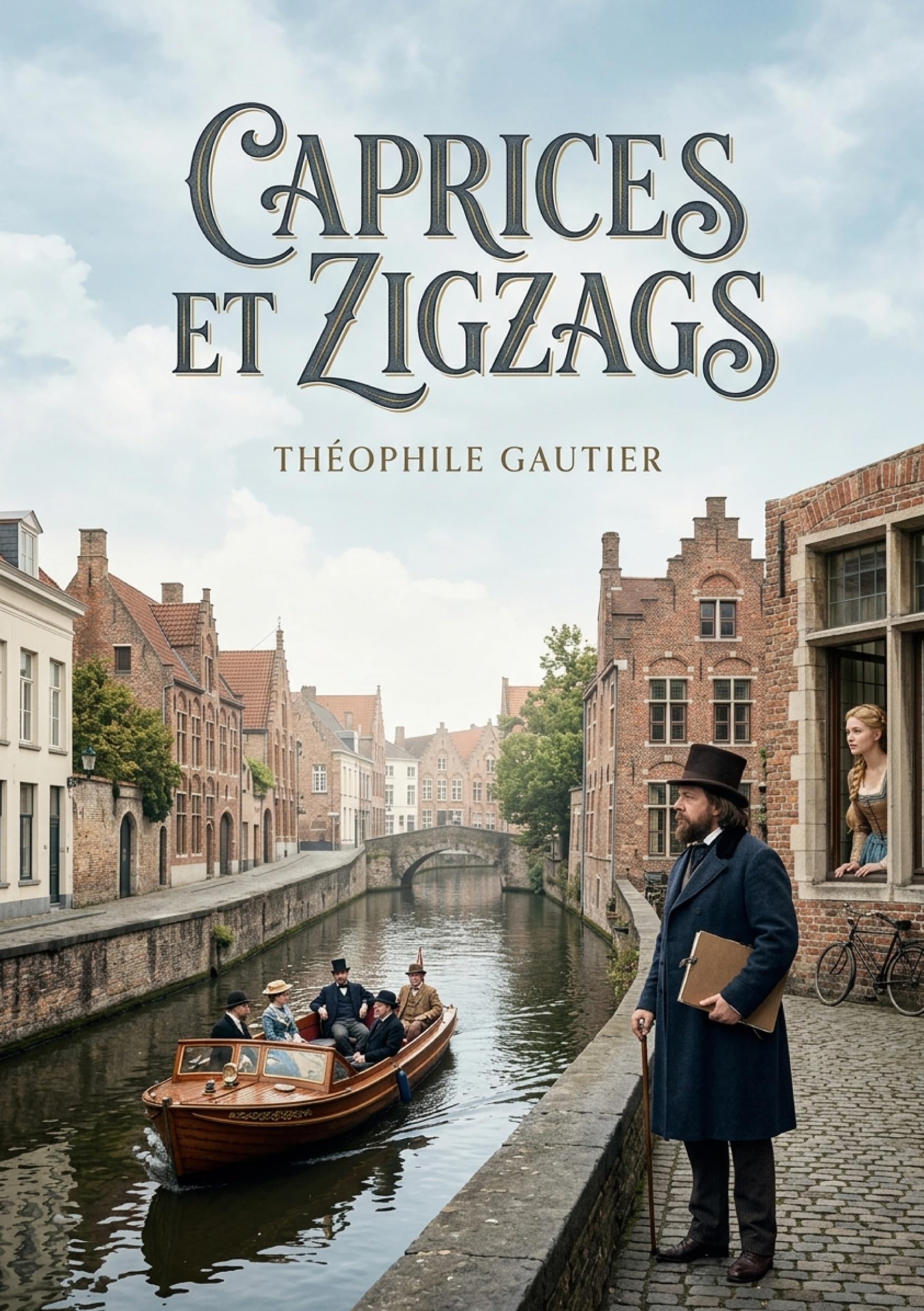 Caprices et Zigzags: Les pérégrinations belges et hollandaises de Théophile Gautier, un récit de voyage pittoresque et subjectif