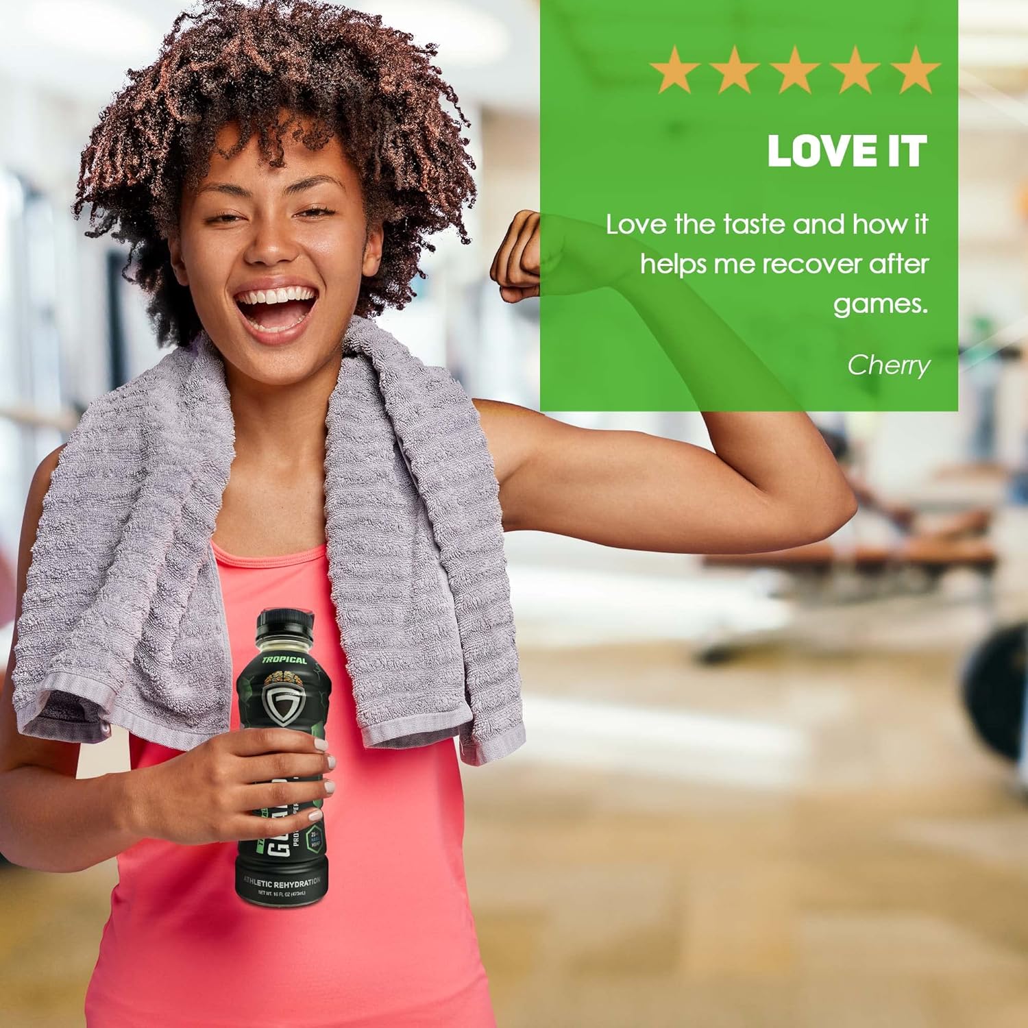 Rehydration Drinks, Energy and Sports Drinks with B-vitamins, Antioxidants and Caffeine, Vegan Drink, Tropical Flavor, 12 Pack - Guardian Athletic : Grocery & Gourmet Food