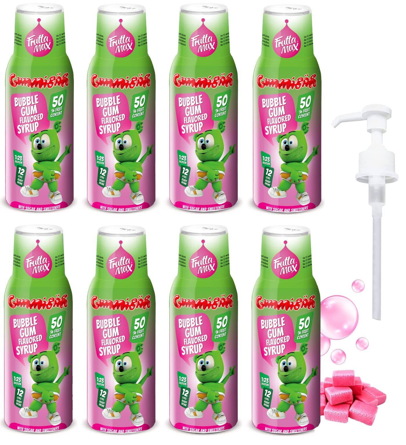 FruttaMax Energy Drink Syrup – Fizzy Caffeinated Syrup with Low Sugar | Soda Maker Compatible, Great for Active Lifestyle 500ml - ThunderMax — view 14