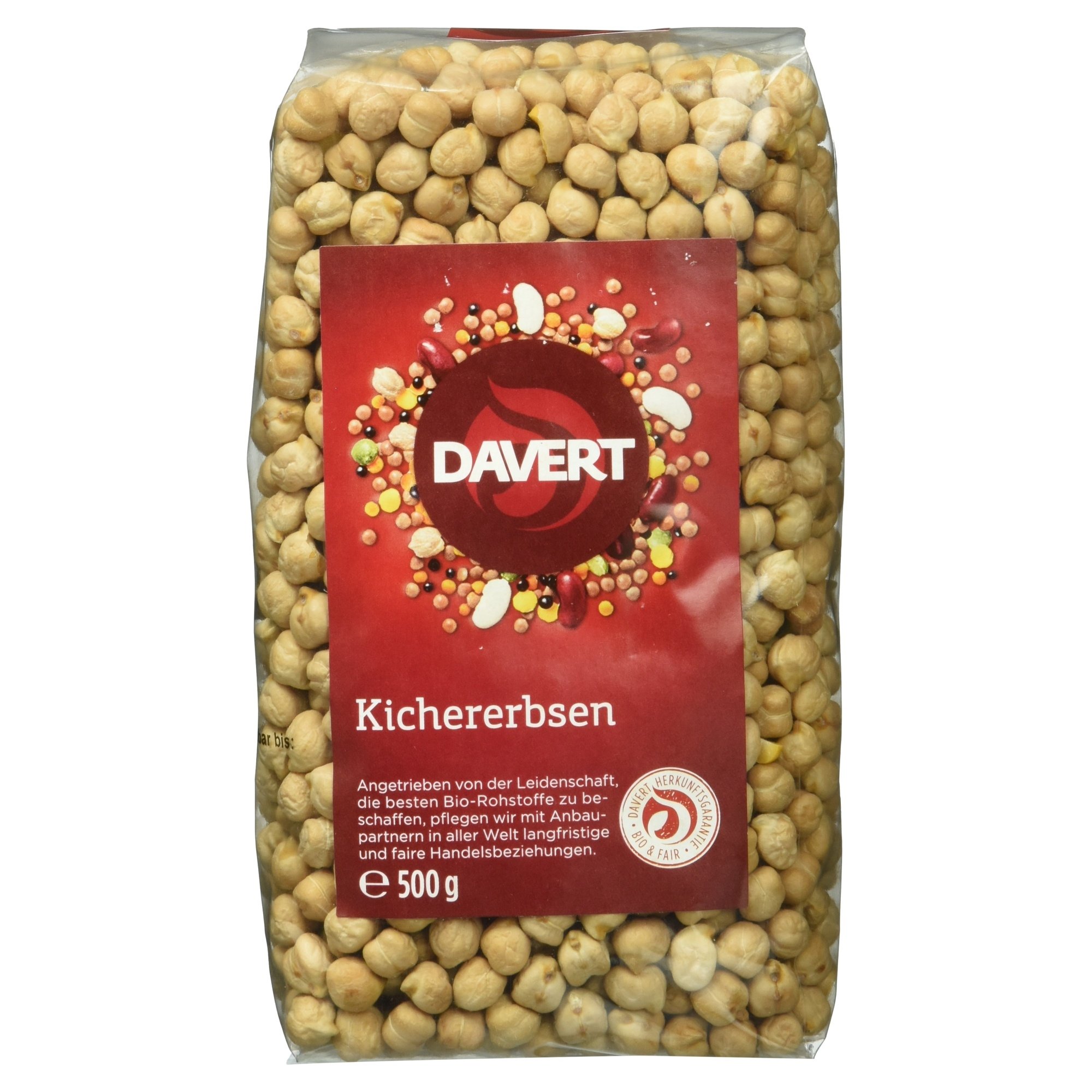Davert Bio Kichererbsen, 500 g