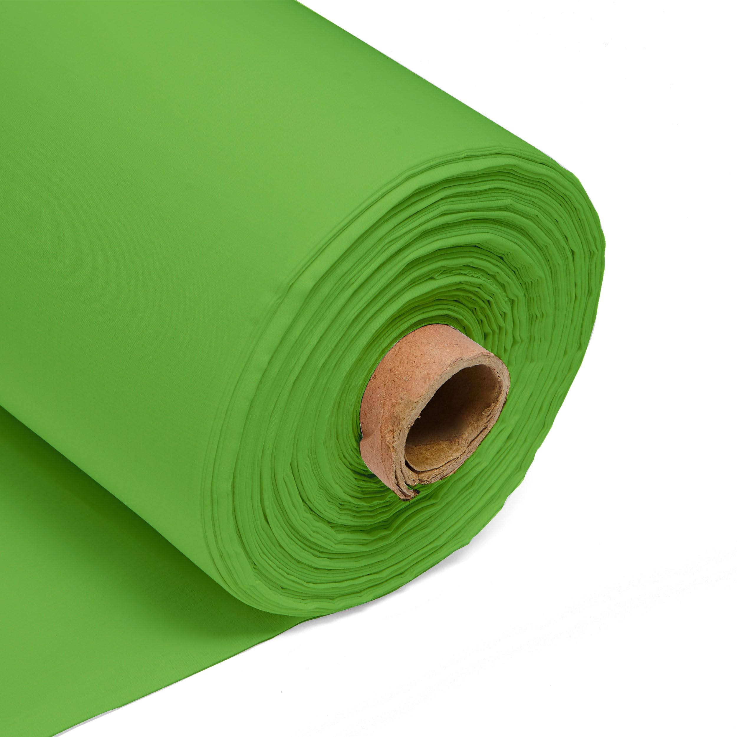 100% Cotton Fabric 60 Inch 150cm Wide 150GSM Material for Sewinzg, Dressmaking, Quilting, Curtain Linings, Pillowcases & Totes Fabric by The Half Metre by Discount Fabrics LTD(Apple Green, 0.5m)
