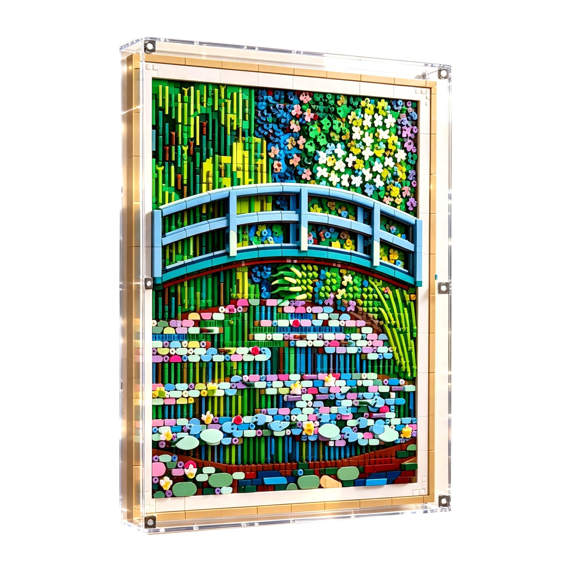 Clear Acrylic Display Case, Fits for Le-go 31220 Sets