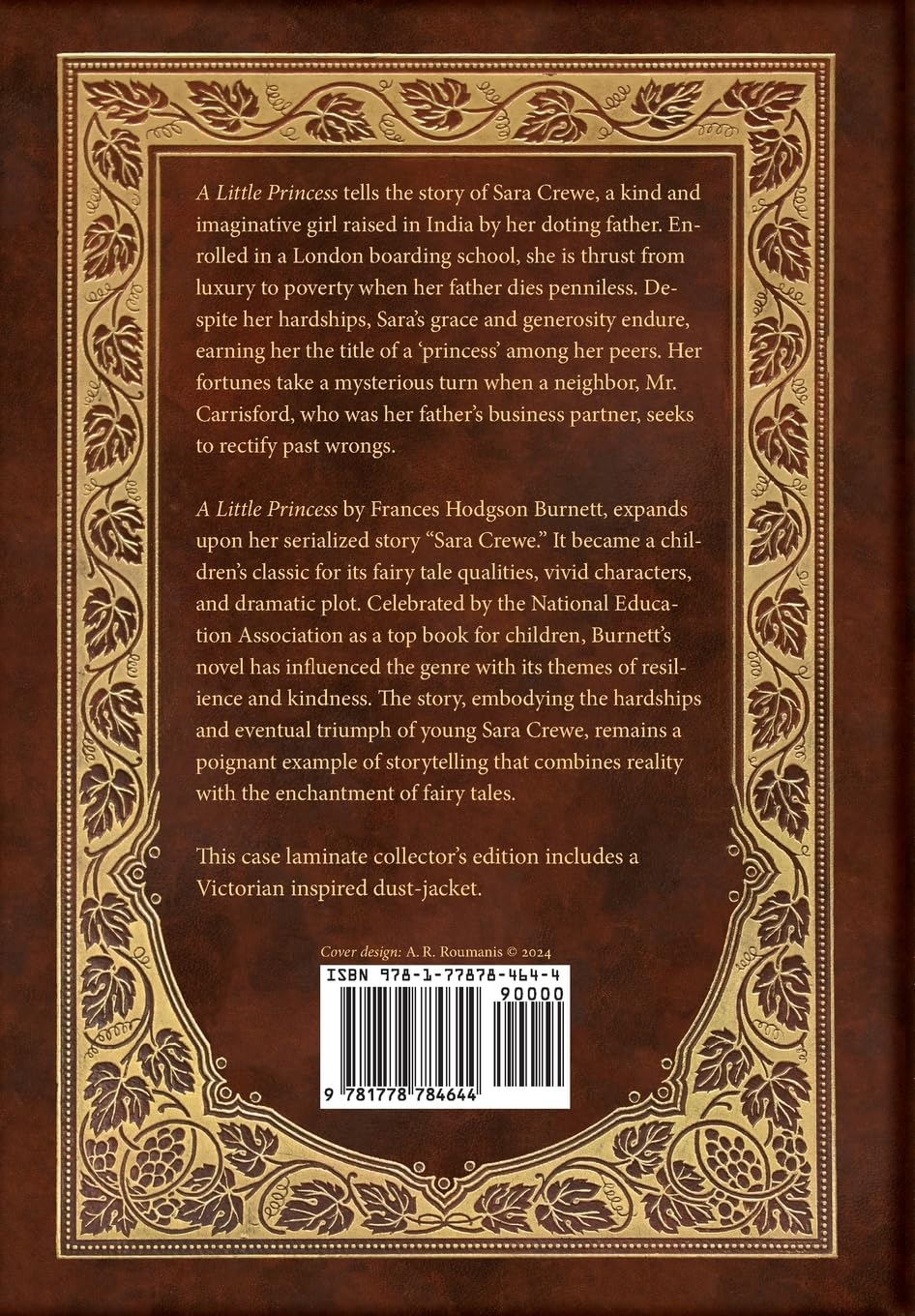 A Little Princess (Royal Collector's Edition) (Case Laminate Hardcover with Jacket)      Hardcover – April 16, 2024