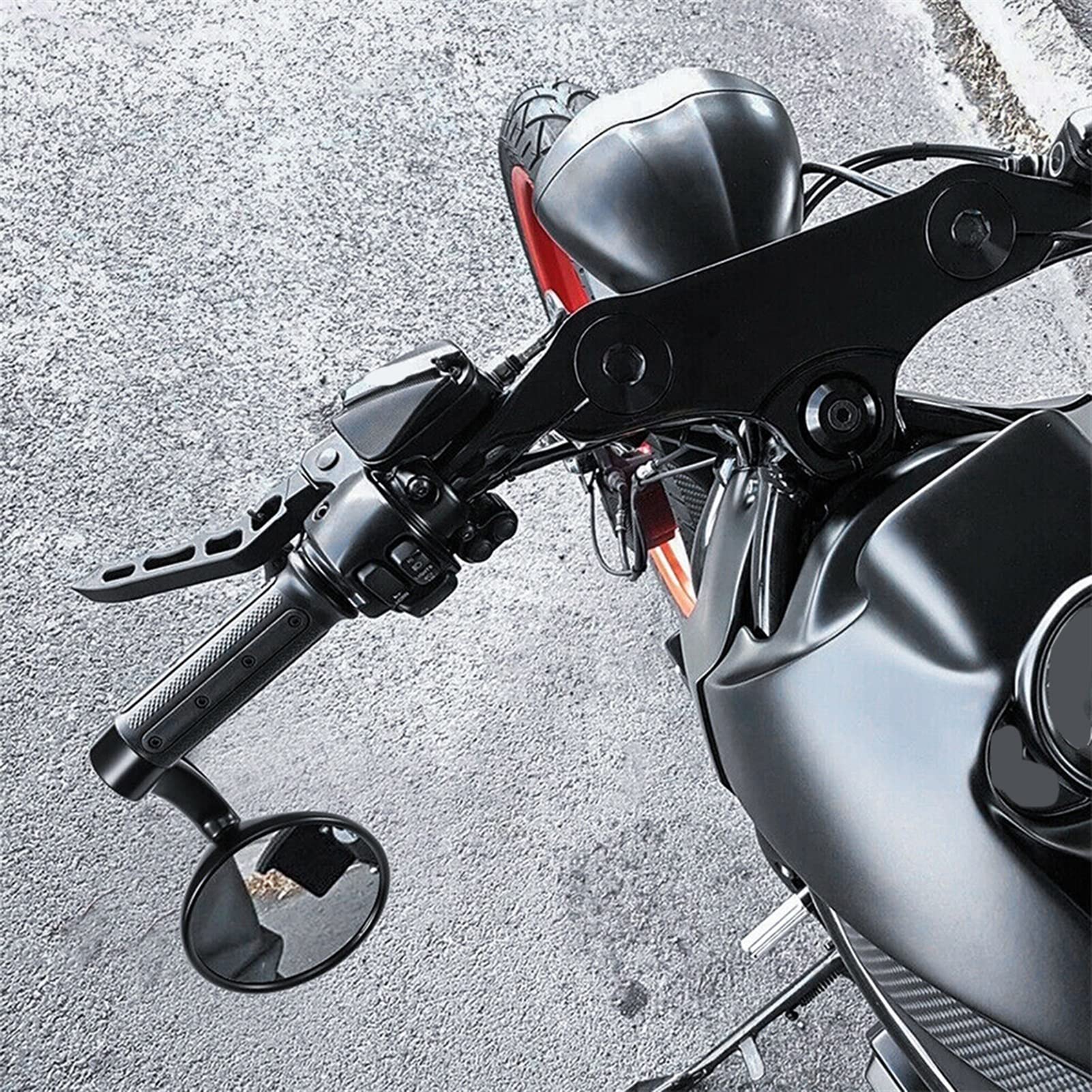 スポーツスター　ハーレー　純正　バーエンド　ミラー　グリップ 新品 ハーレー純正 ハンドグリップ／バーエンドミラー ダイナ