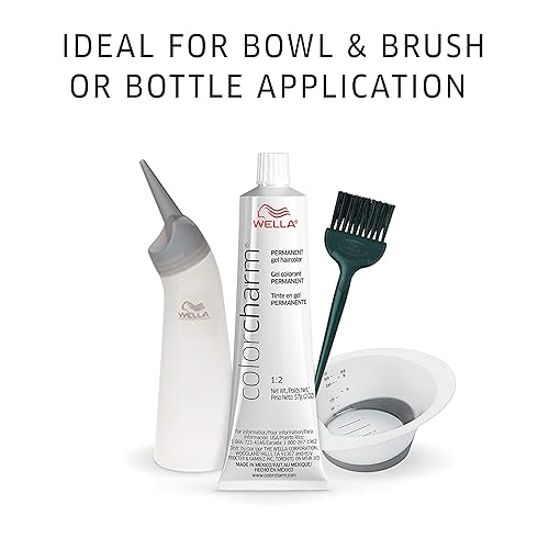 Miniatura 9 de COLORCHARM Permanent Gel| Hair Color for Gray Coverage| 6G Hazel Blonde| 2 Fl Oz 10Gv Rubio Miel,Ceniza helada 12A,12C rubio ultra claro,Rubio de