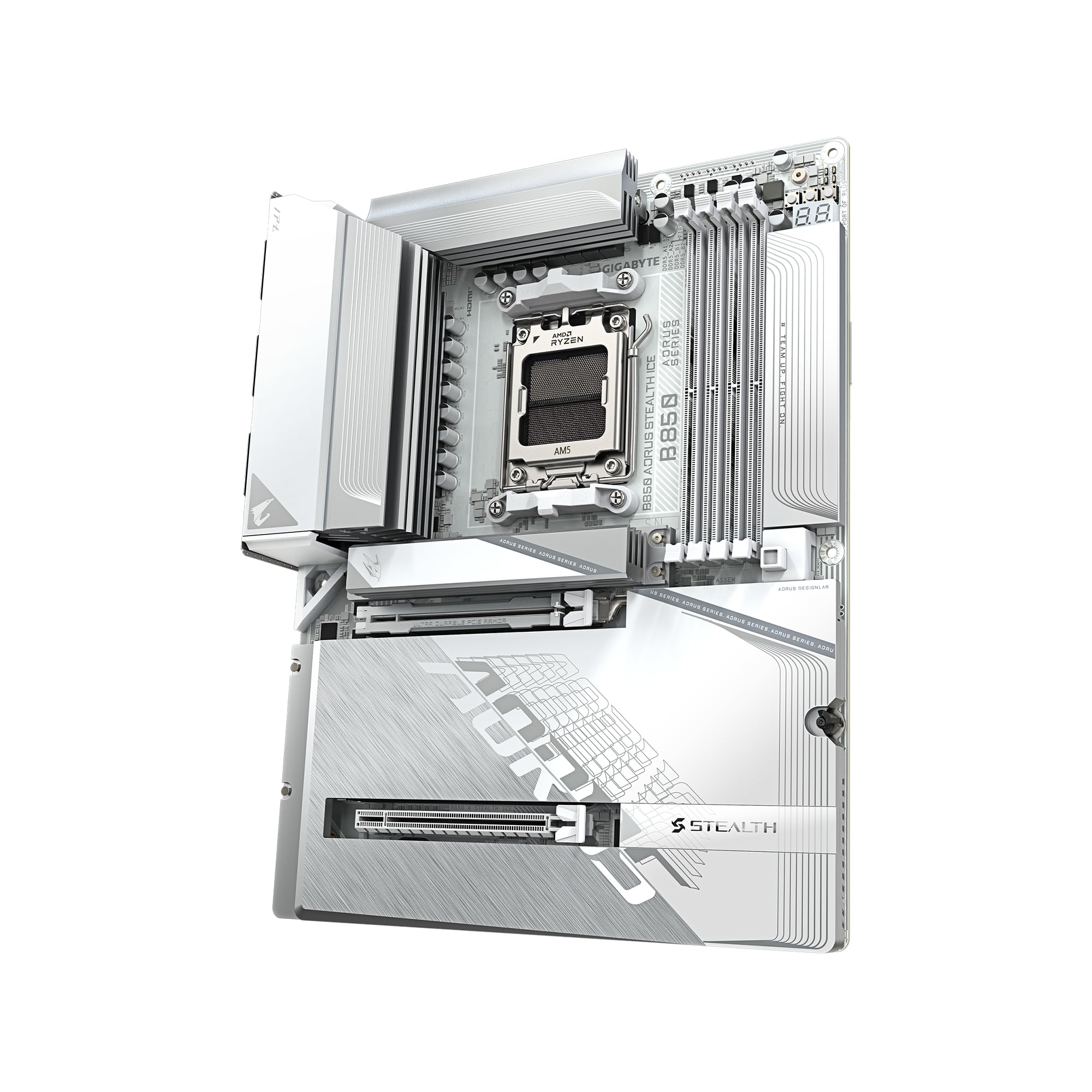 GIGABYTE B850 AORUS STEALTH ICE マザーボード B850 AORUS STEALTH ICE 主な特徴 | マザーボード - GIGABYTE Japan