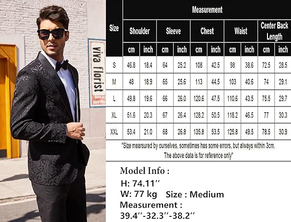 suit jacket size medium