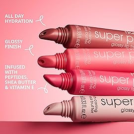 essence | The Super Peptide Glossy Lip Treatment | Hydrating, Nourishing and Non-Sticky | Vegan, Gluten Free and Cruelty Free (04 | Coralized!)
