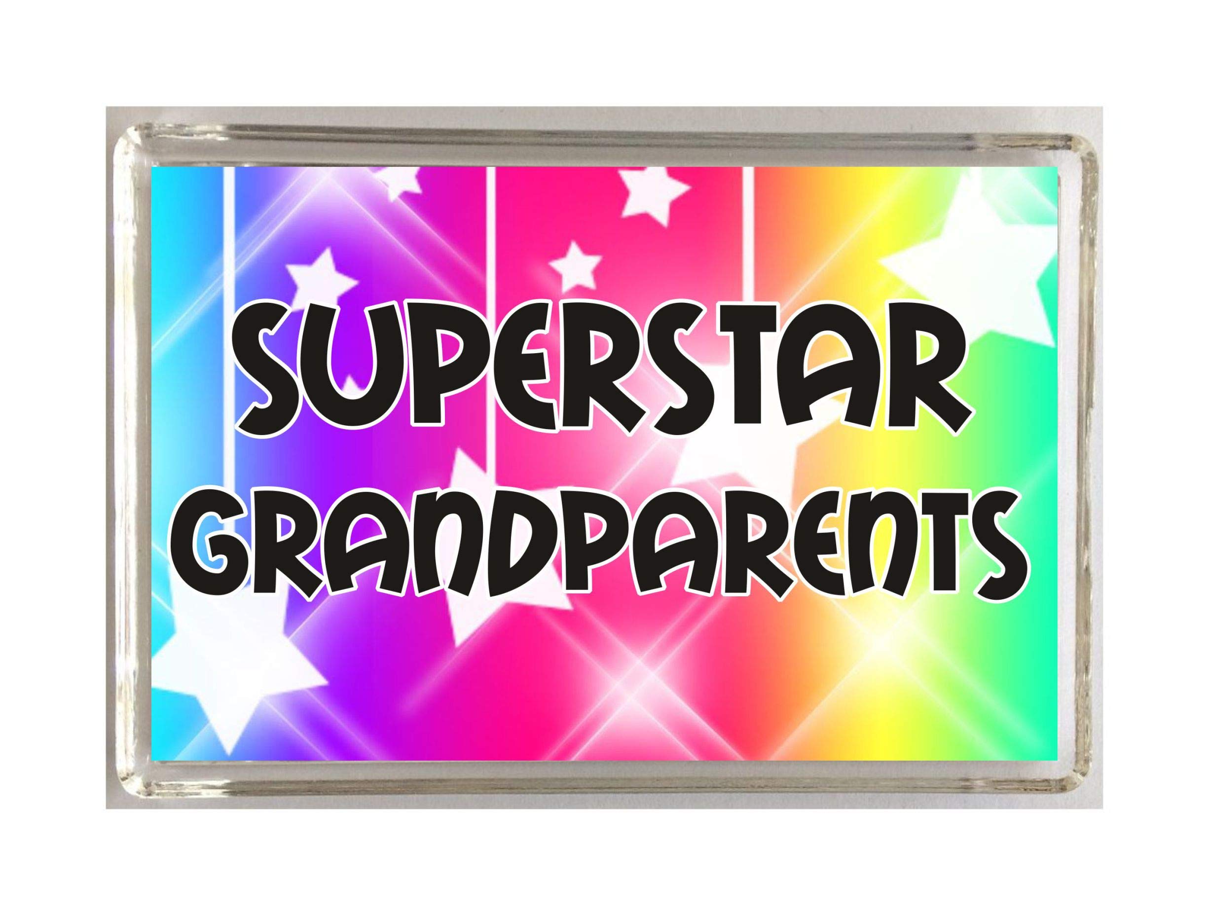 'Clare's Cosmetics' Gift For Grandparents – Superstar – Novelty Fridge Magnet Present