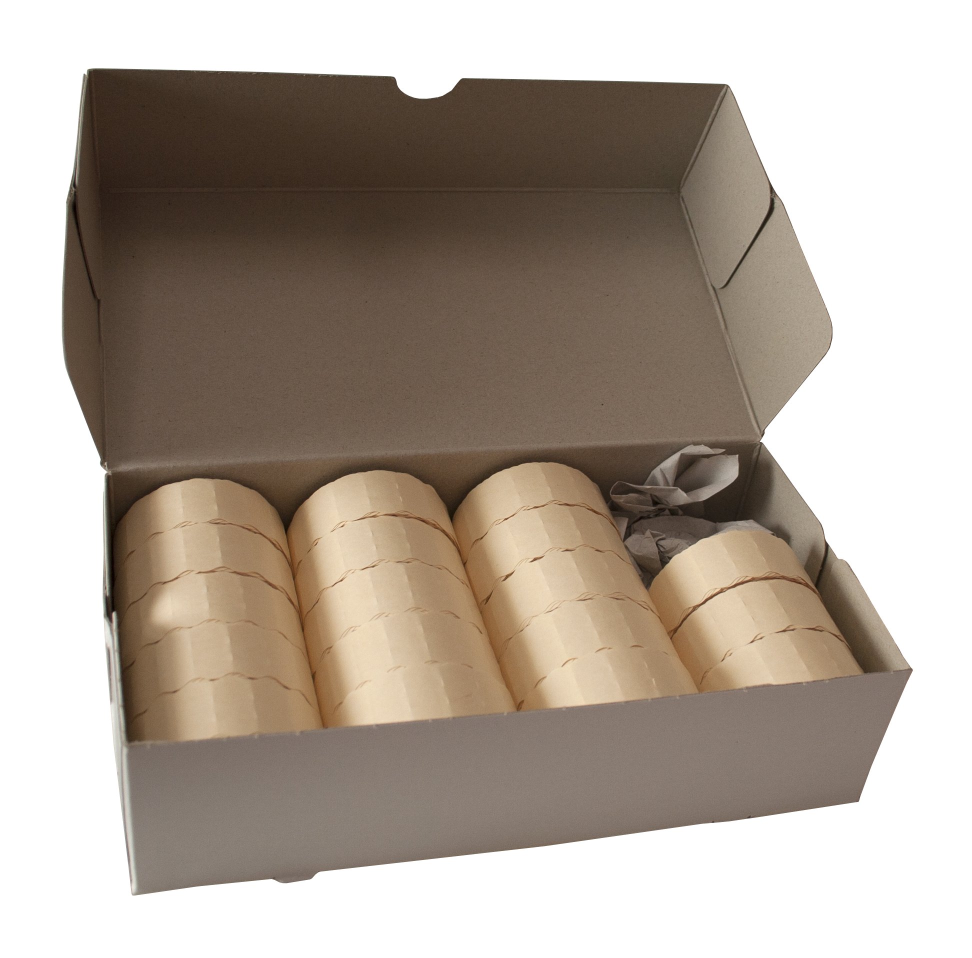Oryginalne etykiety samoprzylepne CreenLine format 26 x 16 mm białe, Gum 1 (możliwość odklejenia), 18 rolek, Made in Germany