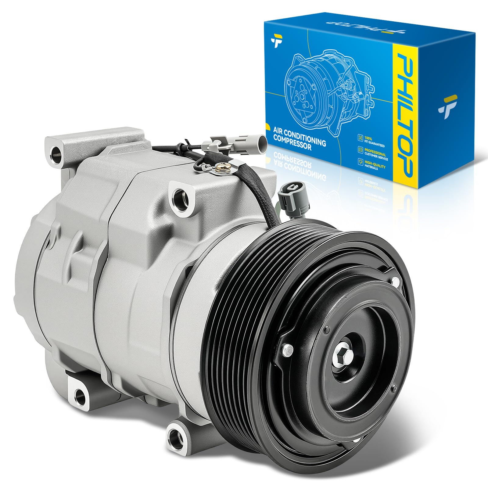PHILTOP NEW AC Compressor w/Clutch for Lexus GX460 2010-2023