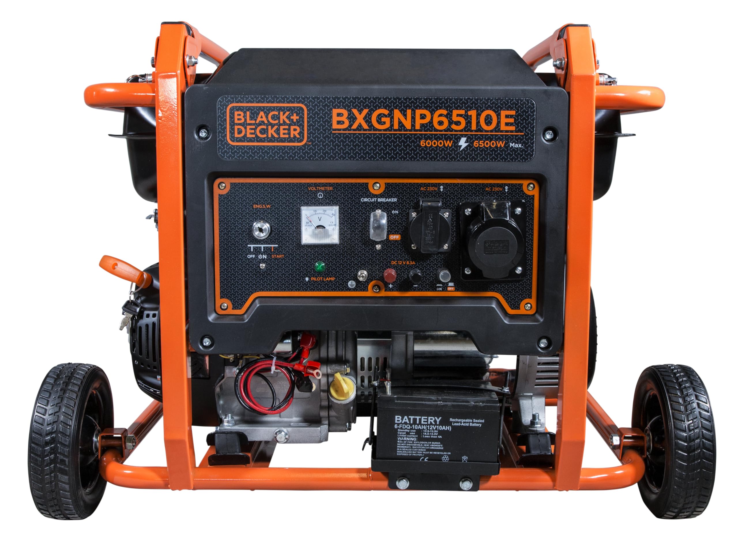 BLACK+DECKER Generador gasolina 6500W BXGNP6510E
