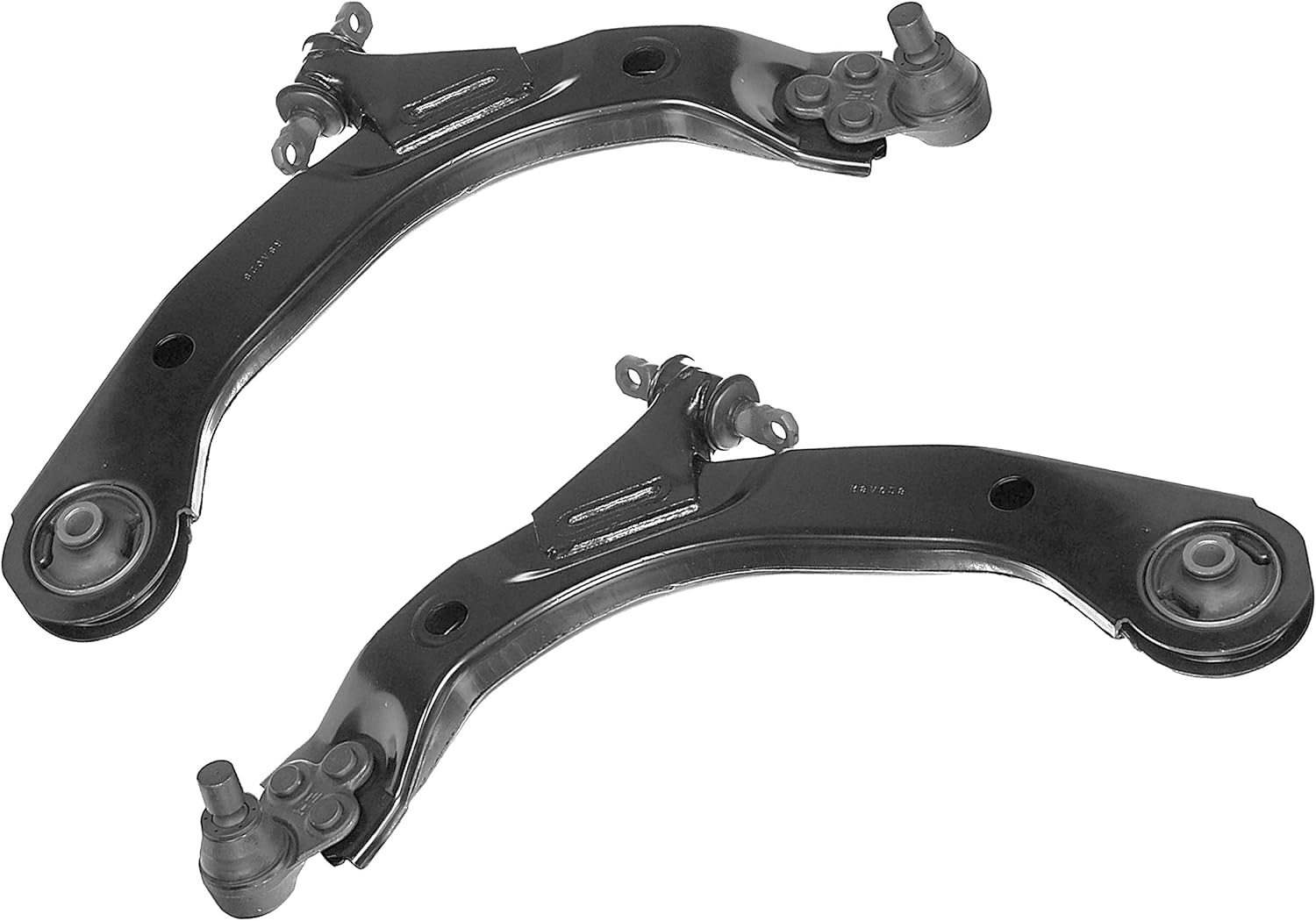 PartsW 2 Piece Kit Front Lower Control Arms with Ball