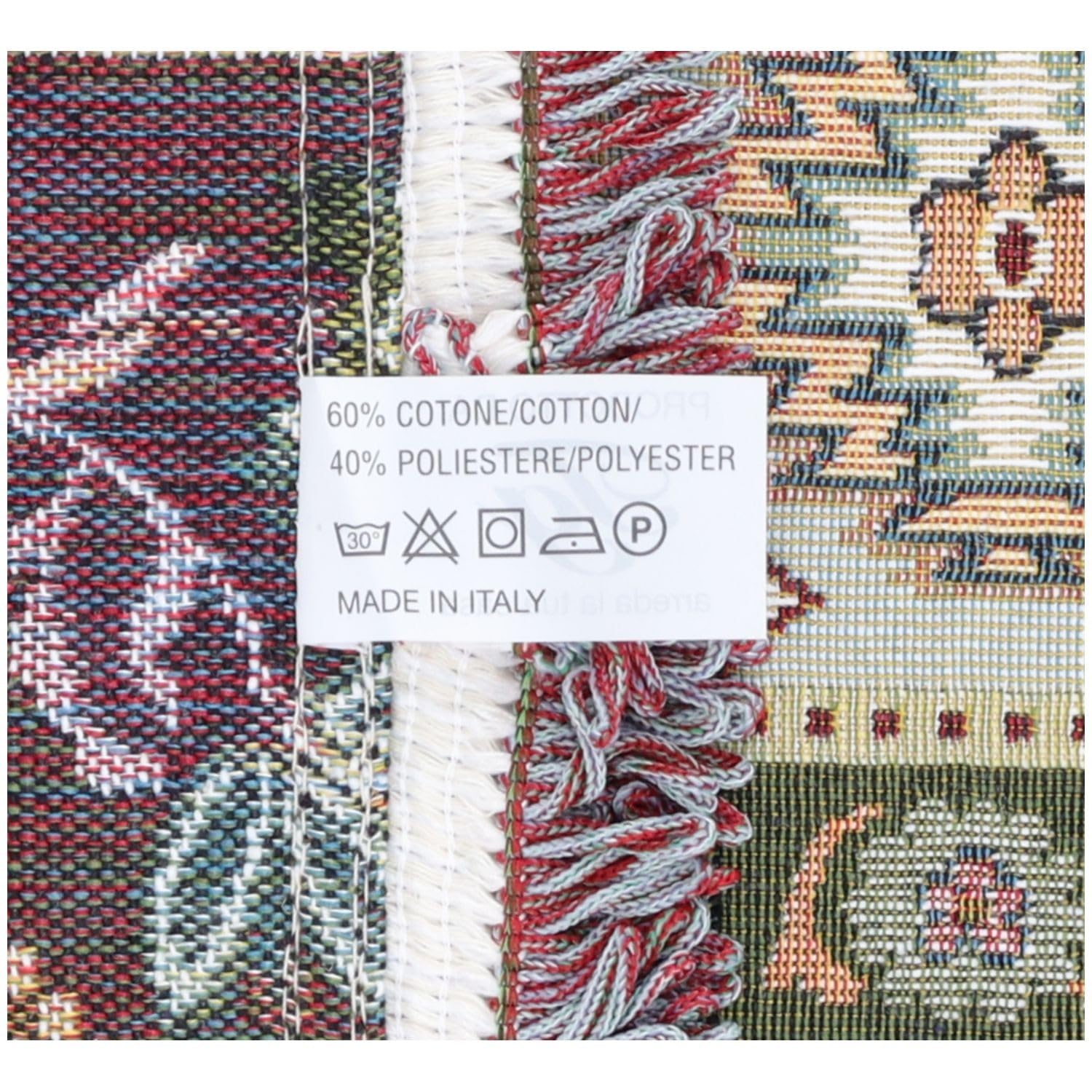 Casatessile Tovaglia copritavolo Elegante Tessuto GOBELIN Jacquard Aurora X - 8 posti 140x220 cm.