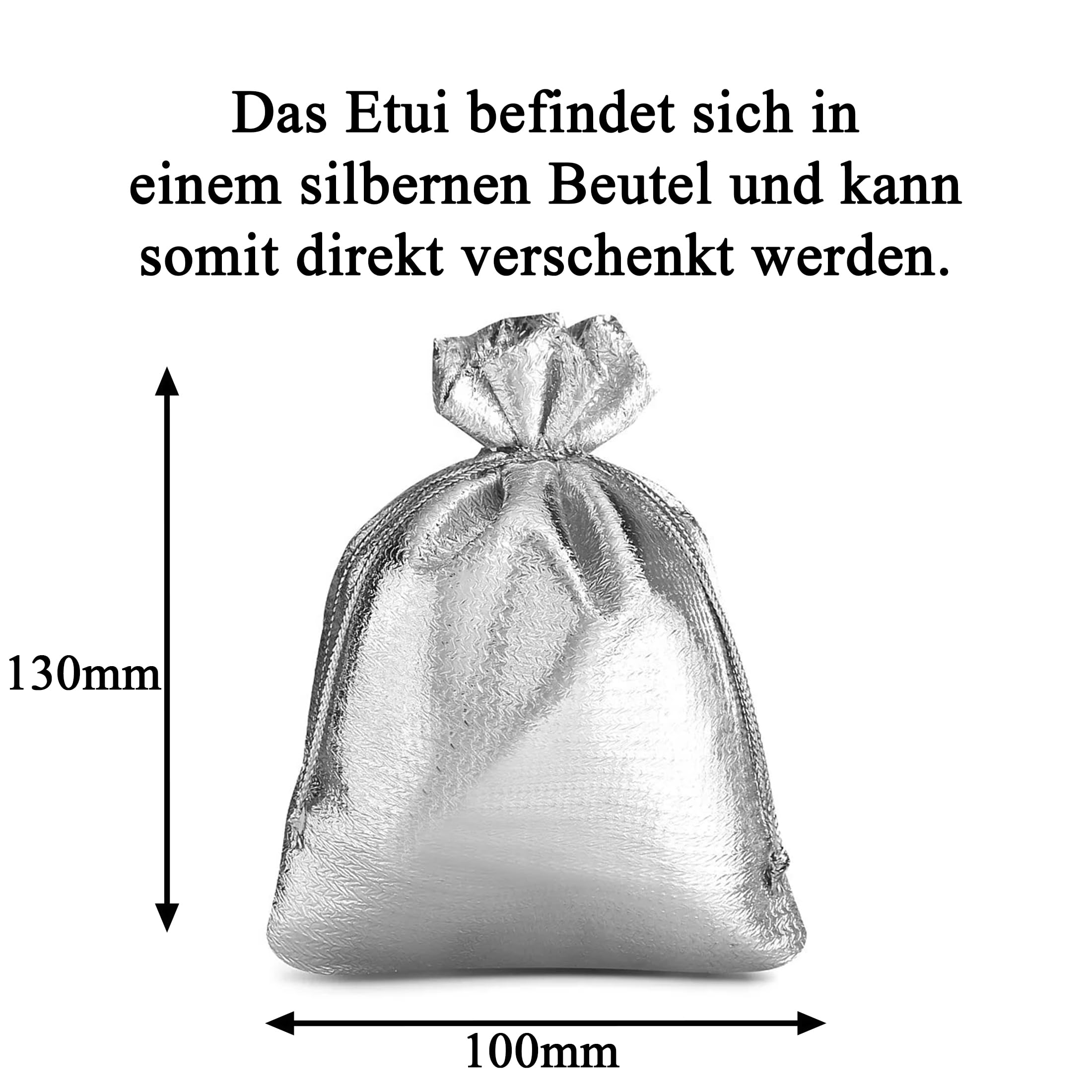 Silbermünze 1 oz Krügerrand | Aktueller Jahrgang | Feinsilber 999 | In Münzkapsel & schwarzem Etui | Inkl. Grußkarte und Echtheitsgarantie | Geschenk & Sammlermünze
